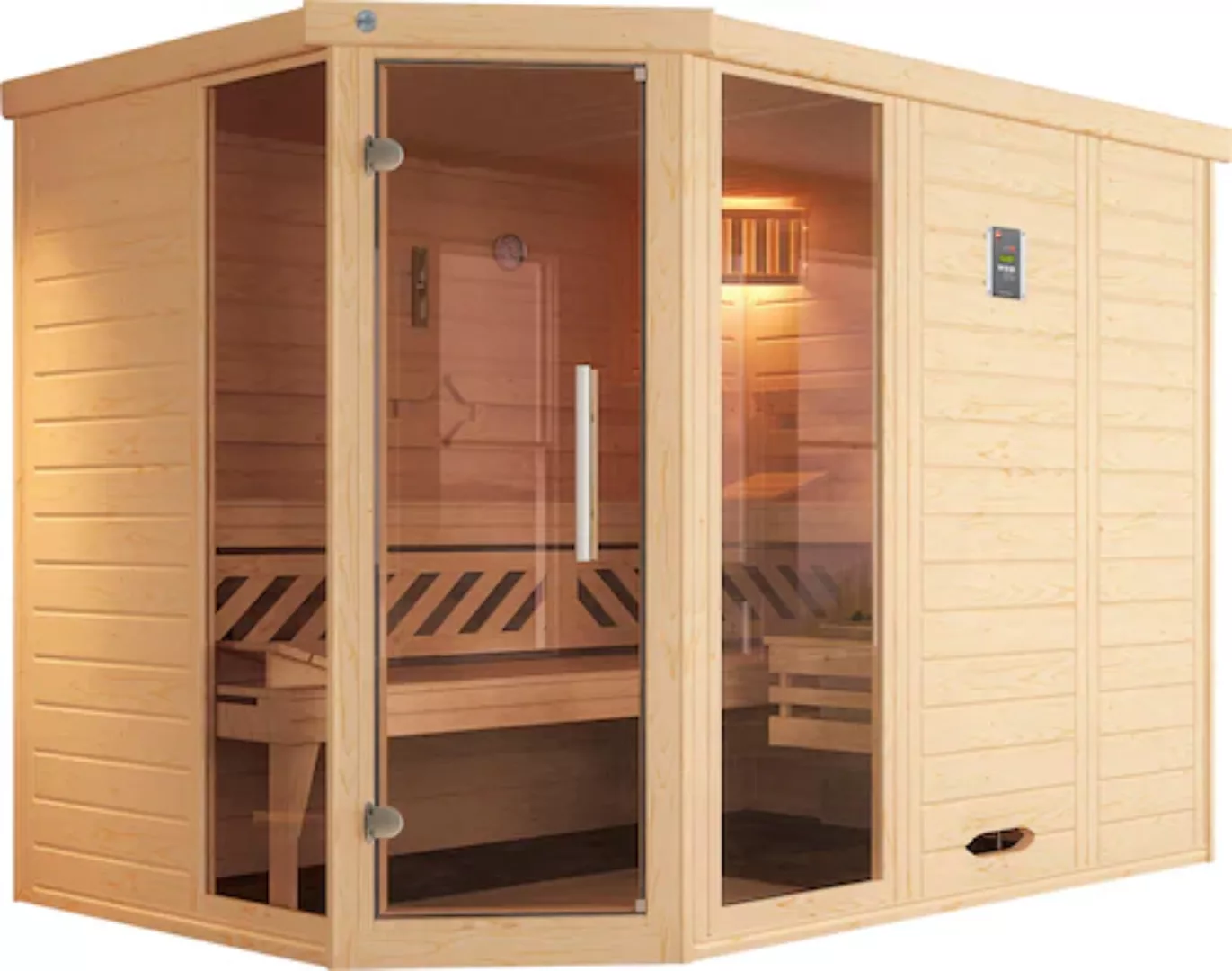 weka Sauna »Kemi«, 7,5 kW-Ofen mit digitaler Steuerung günstig online kaufen