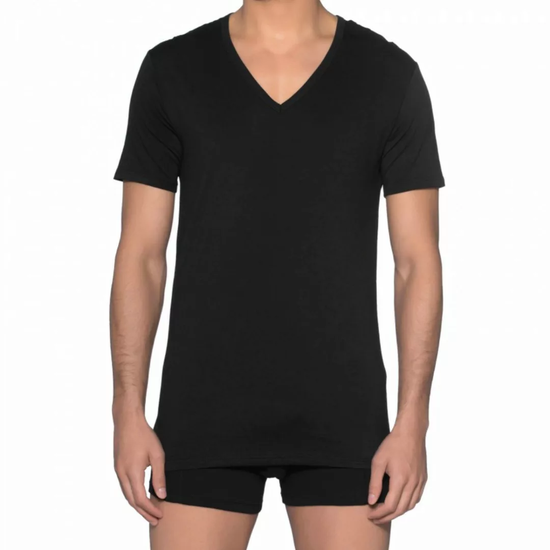 Mey DRY COTTON V-Shirt schwarz 46007/123 günstig online kaufen