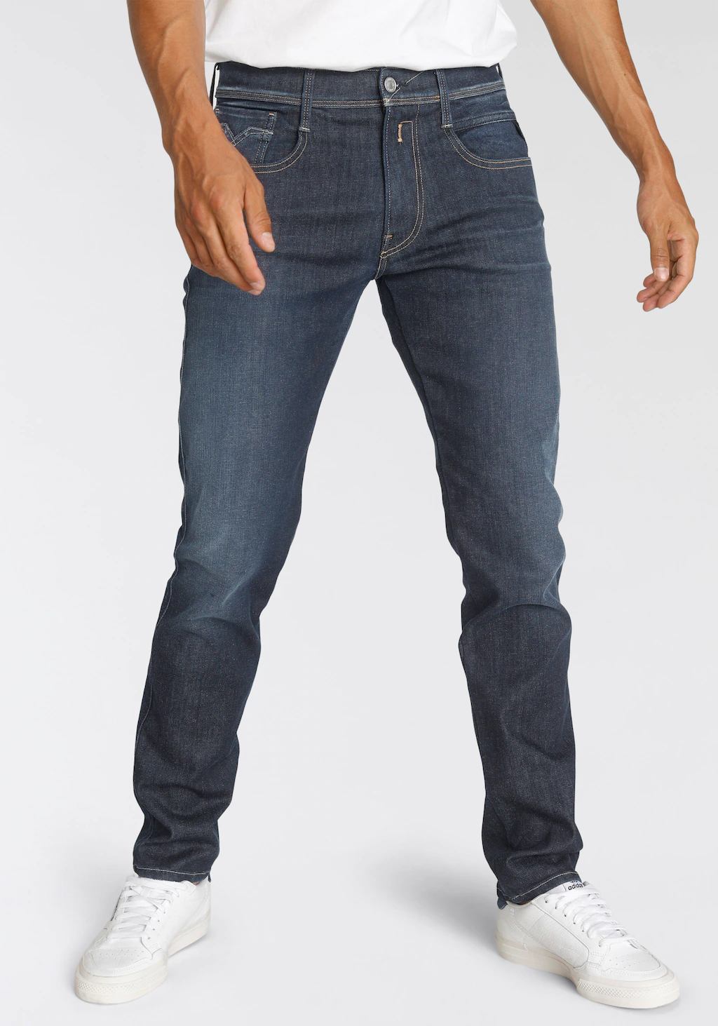 Replay Slim-fit-Jeans "ANBASS HYPERFLEX BIO" günstig online kaufen