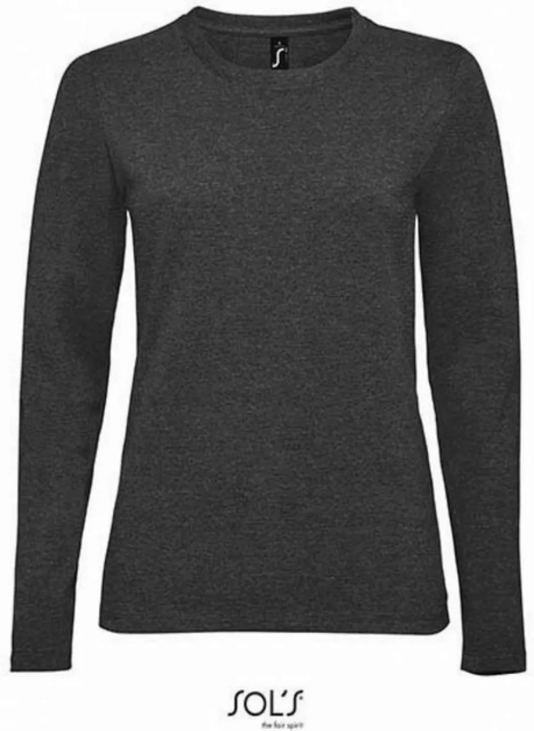 SOLS Rundhalsshirt Damen Long-Sleeve T-Shirt Imperial günstig online kaufen