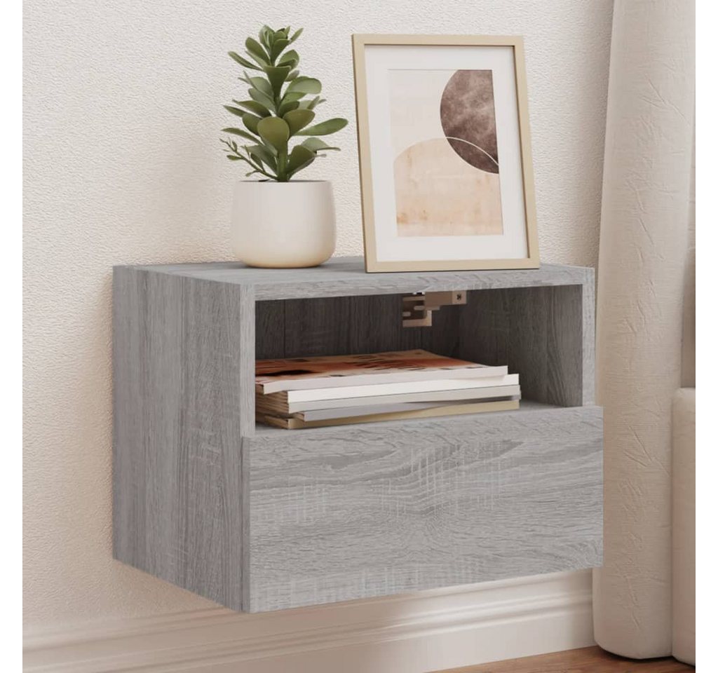 vidaXL Hängeschrank Hängeschrank Wandschränke 2 Stk Grau Sonoma 40x30x30 cm günstig online kaufen