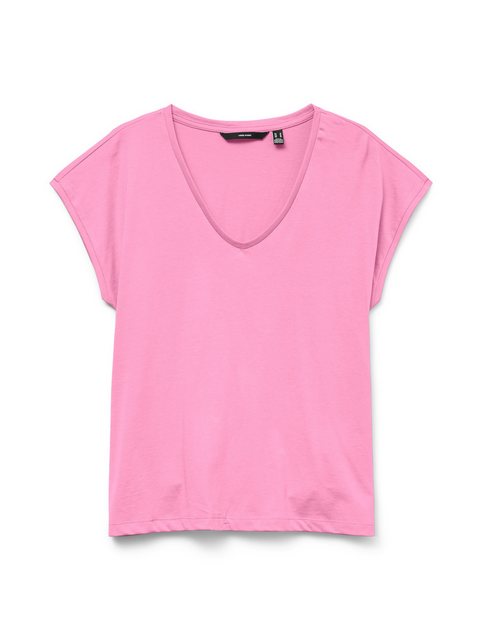 Vero Moda Kurzarmshirt VMLUNA SS V-NECK TEE JRS NOOS günstig online kaufen