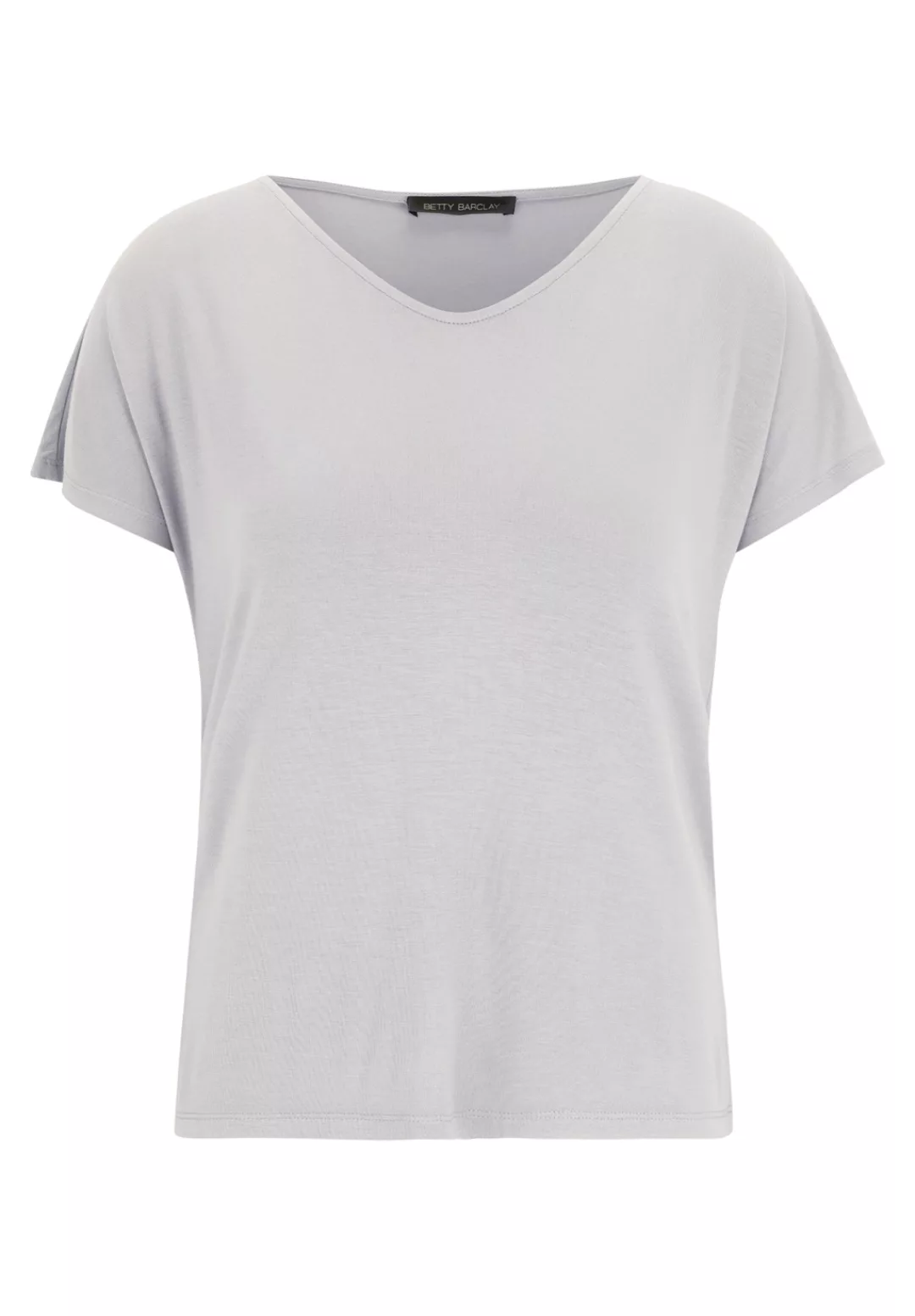 Betty Barclay Kurzarmshirt "Betty Barclay Basic Shirt mit V-Ausschnitt", Fo günstig online kaufen