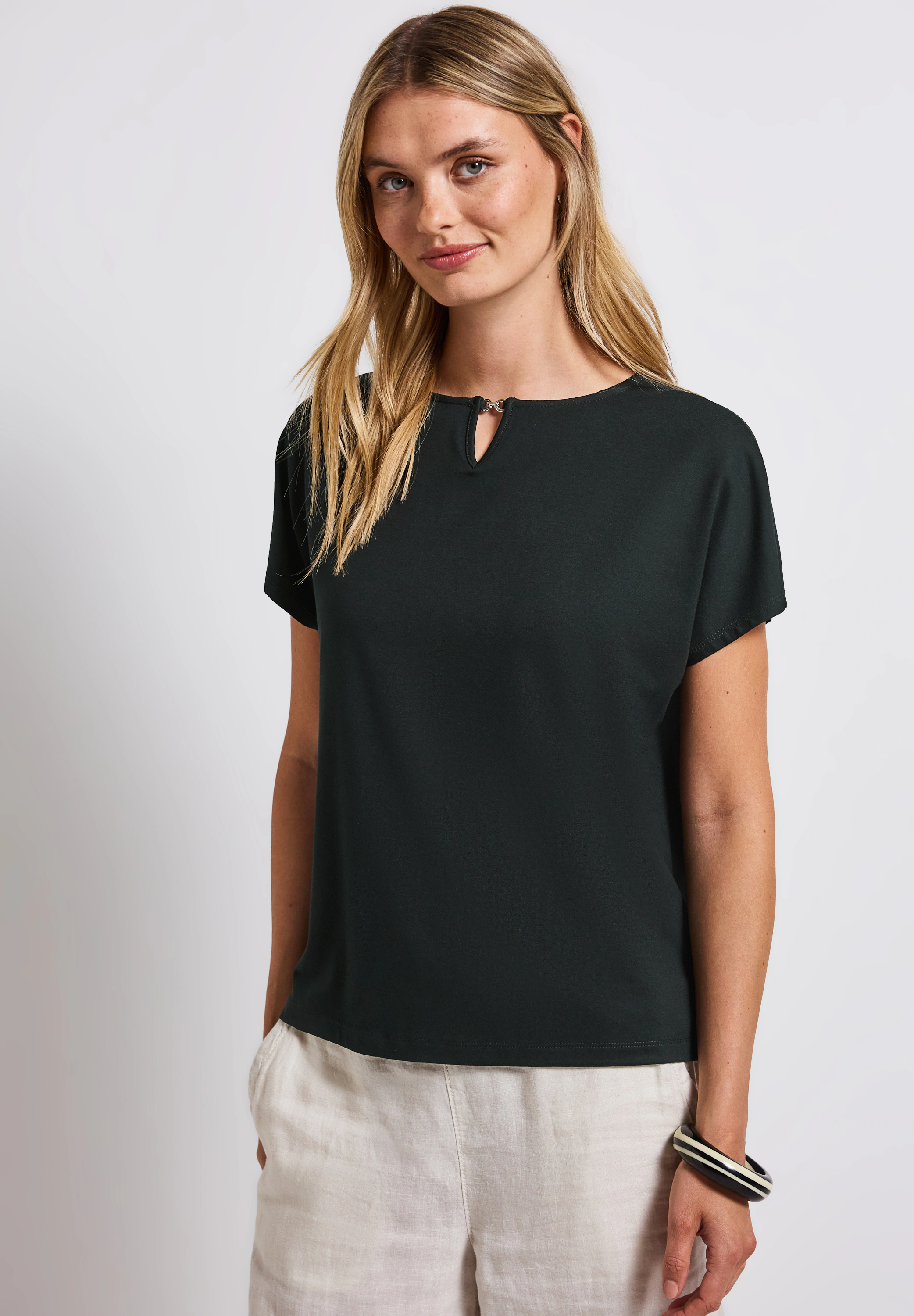 STREET ONE T-Shirt, aus softer Viskose günstig online kaufen