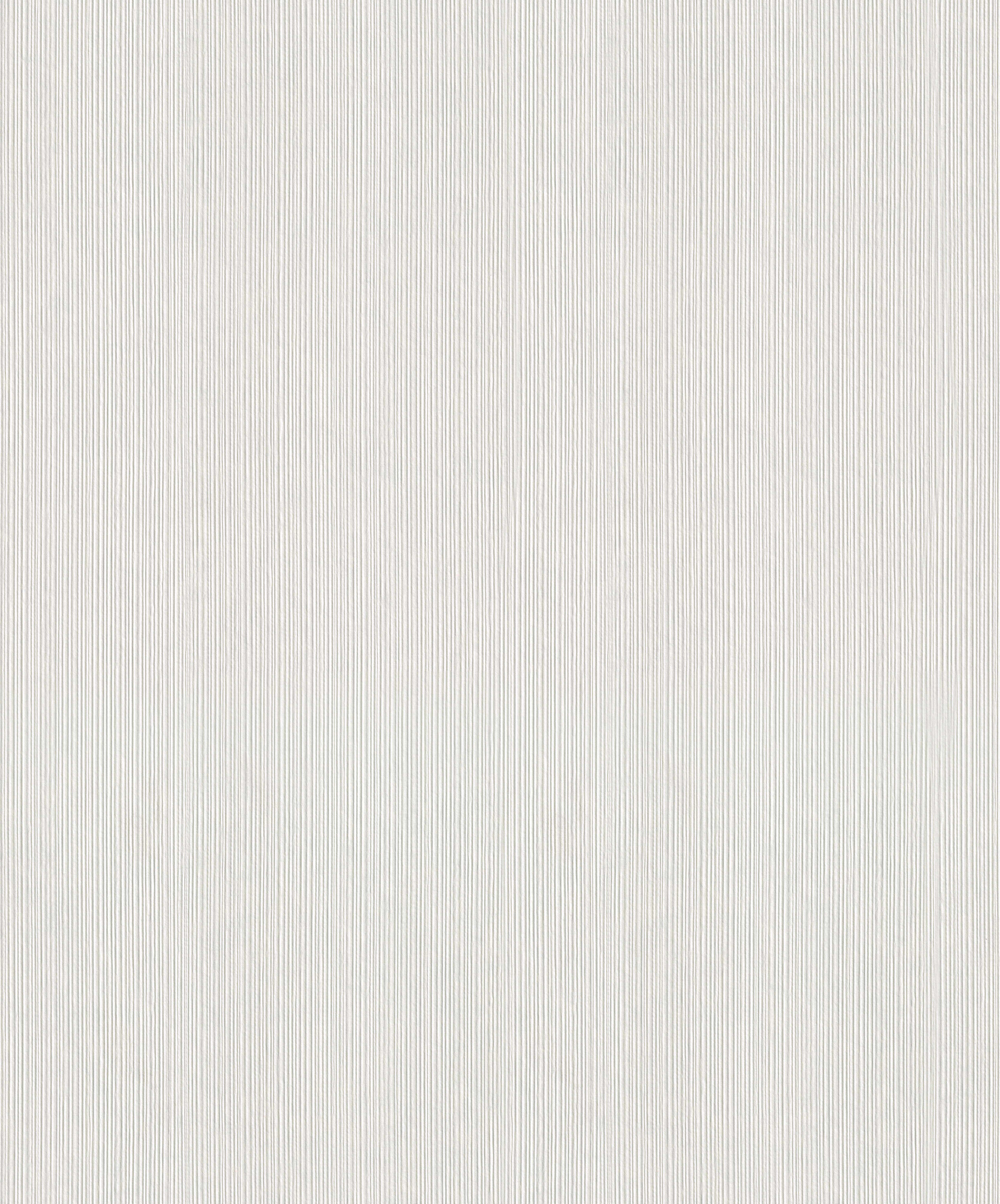 Bricoflor Linien Tapete Modern überstreichbare Vliestapete Weiß Dünn Gestre günstig online kaufen