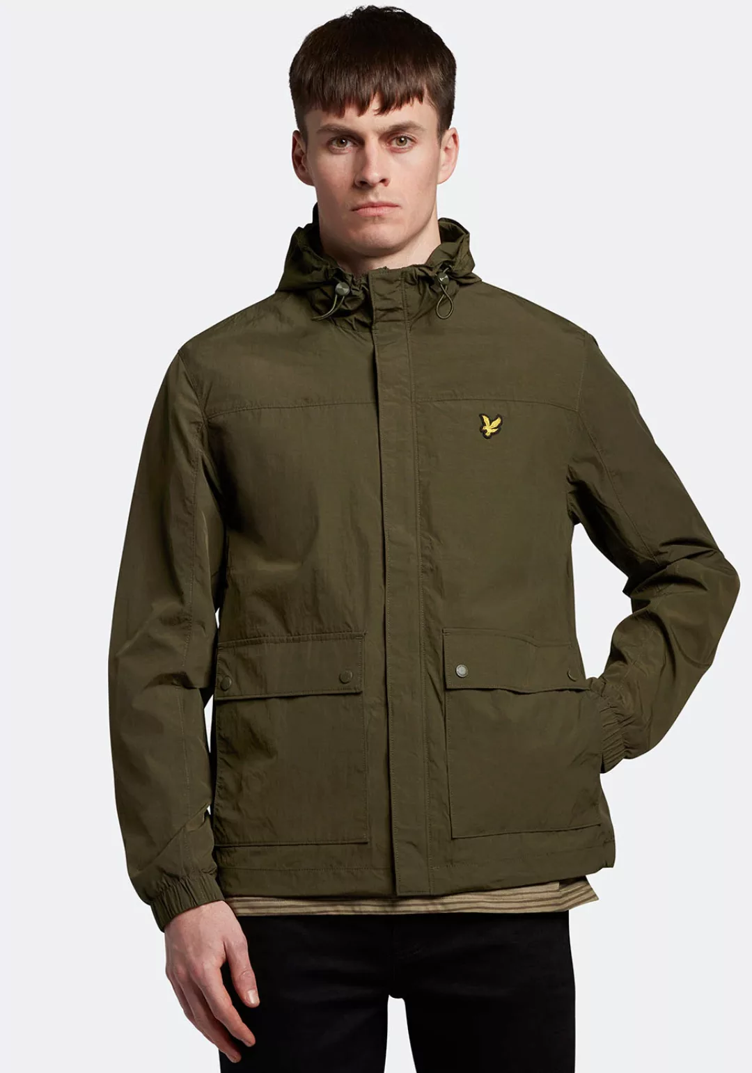 Lyle & Scott Outdoorjacke mit dezenter Logostickerei auf der Brust günstig online kaufen