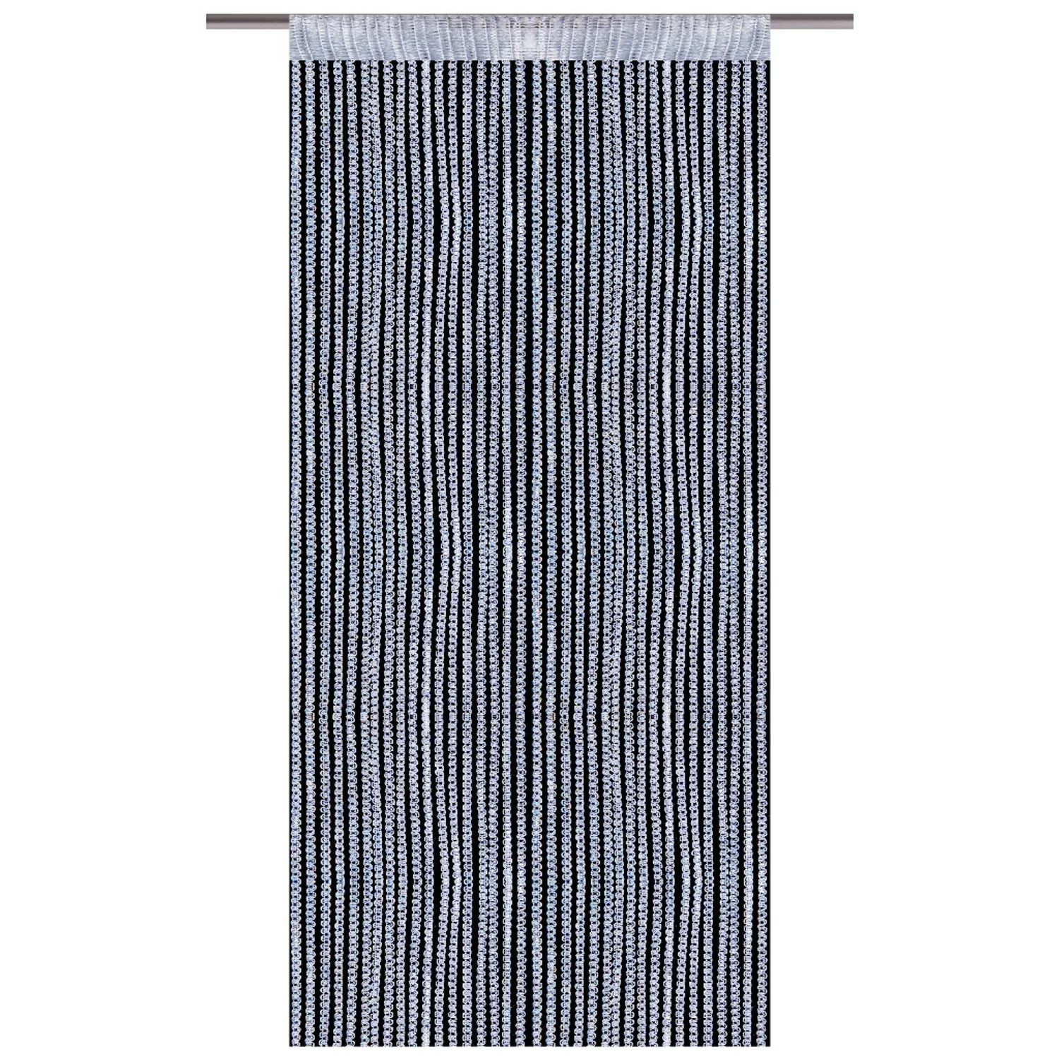 Bestlivings Fadenvorhand Fadengardine Vorhang Gardine Silber 300 cm x 250 c günstig online kaufen