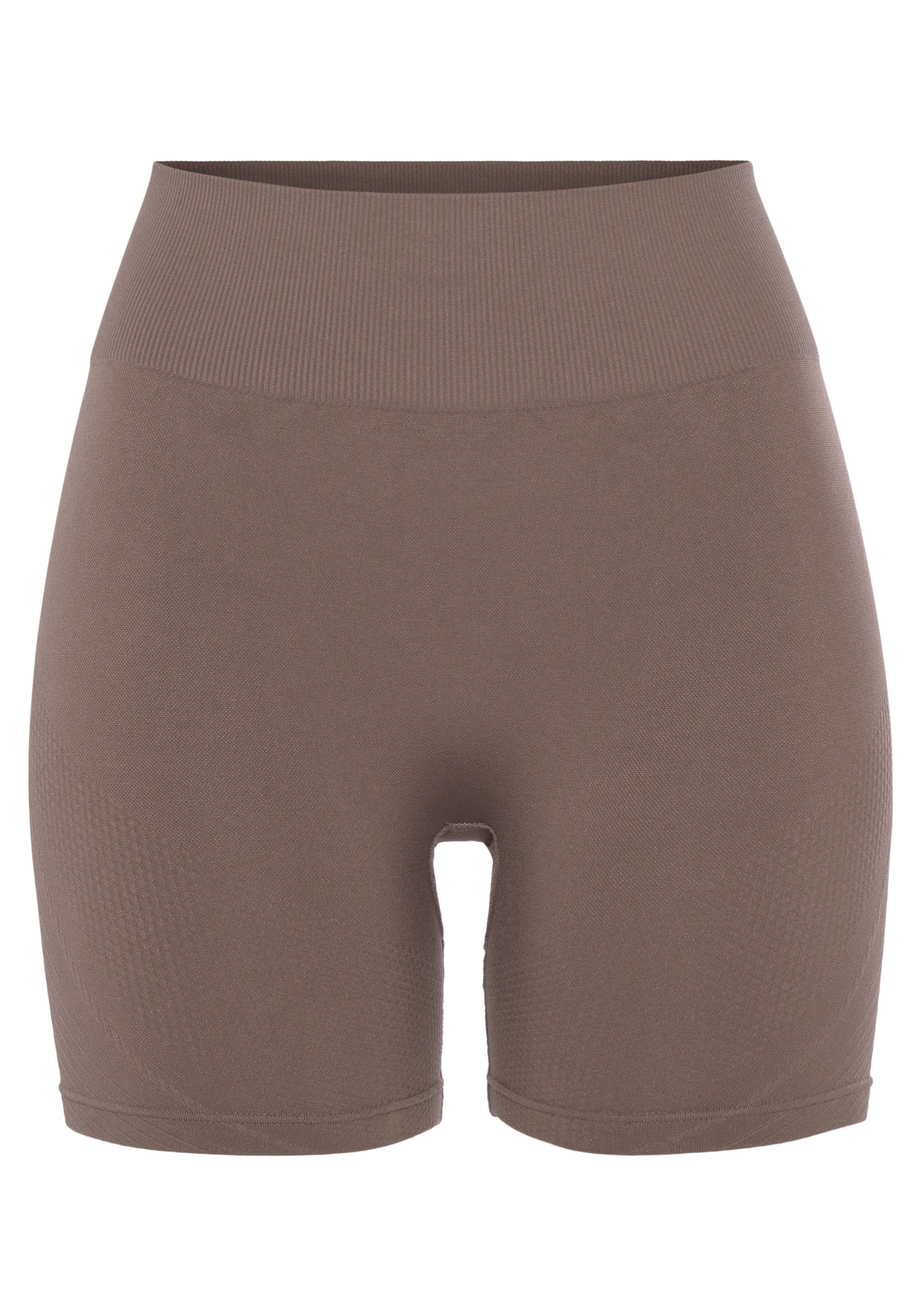 LASCANA Funktionsshorts "Po Push Up", mit Rippstruktur und Shapingeffekt, S günstig online kaufen