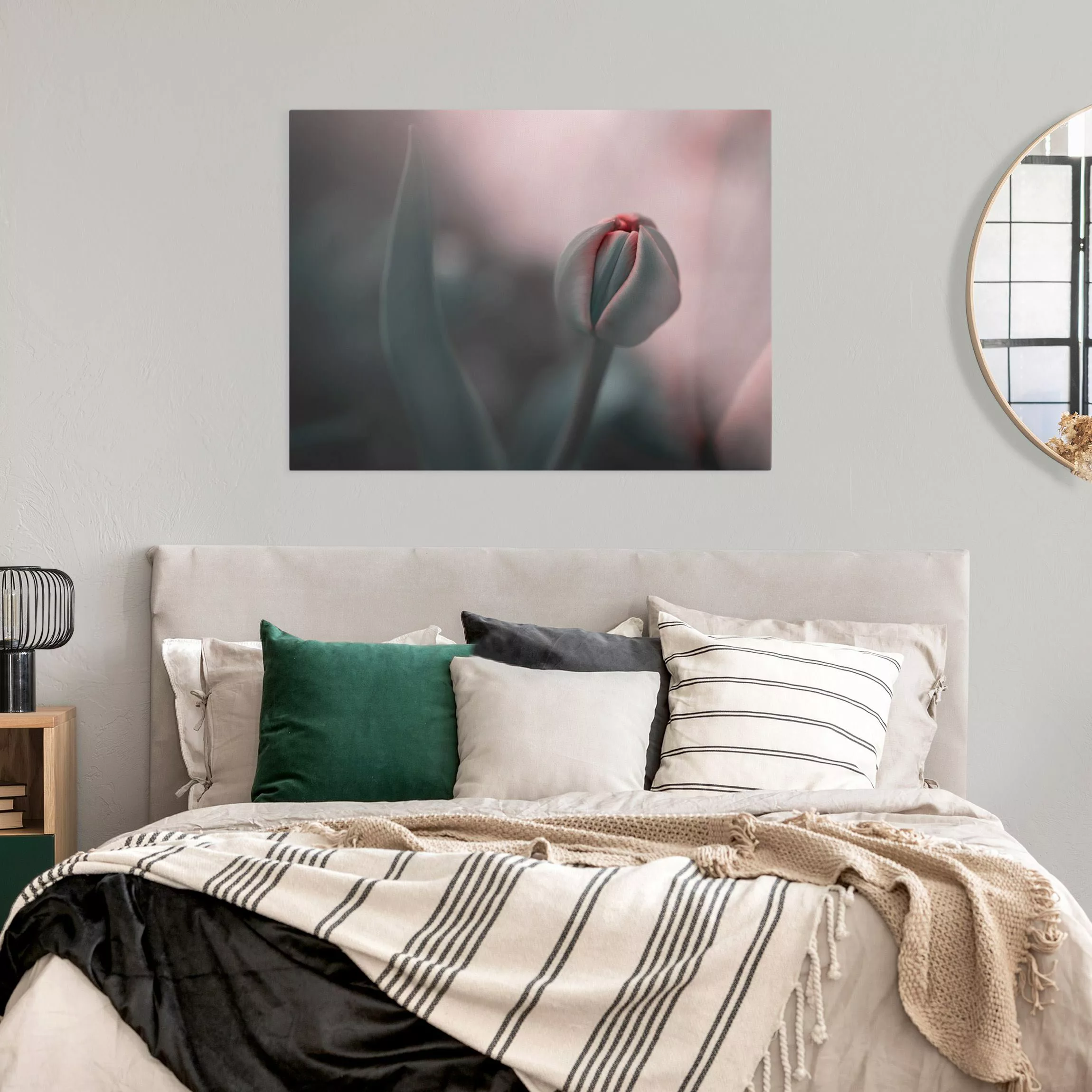 Leinwandbild Sinnliche Tulpe günstig online kaufen