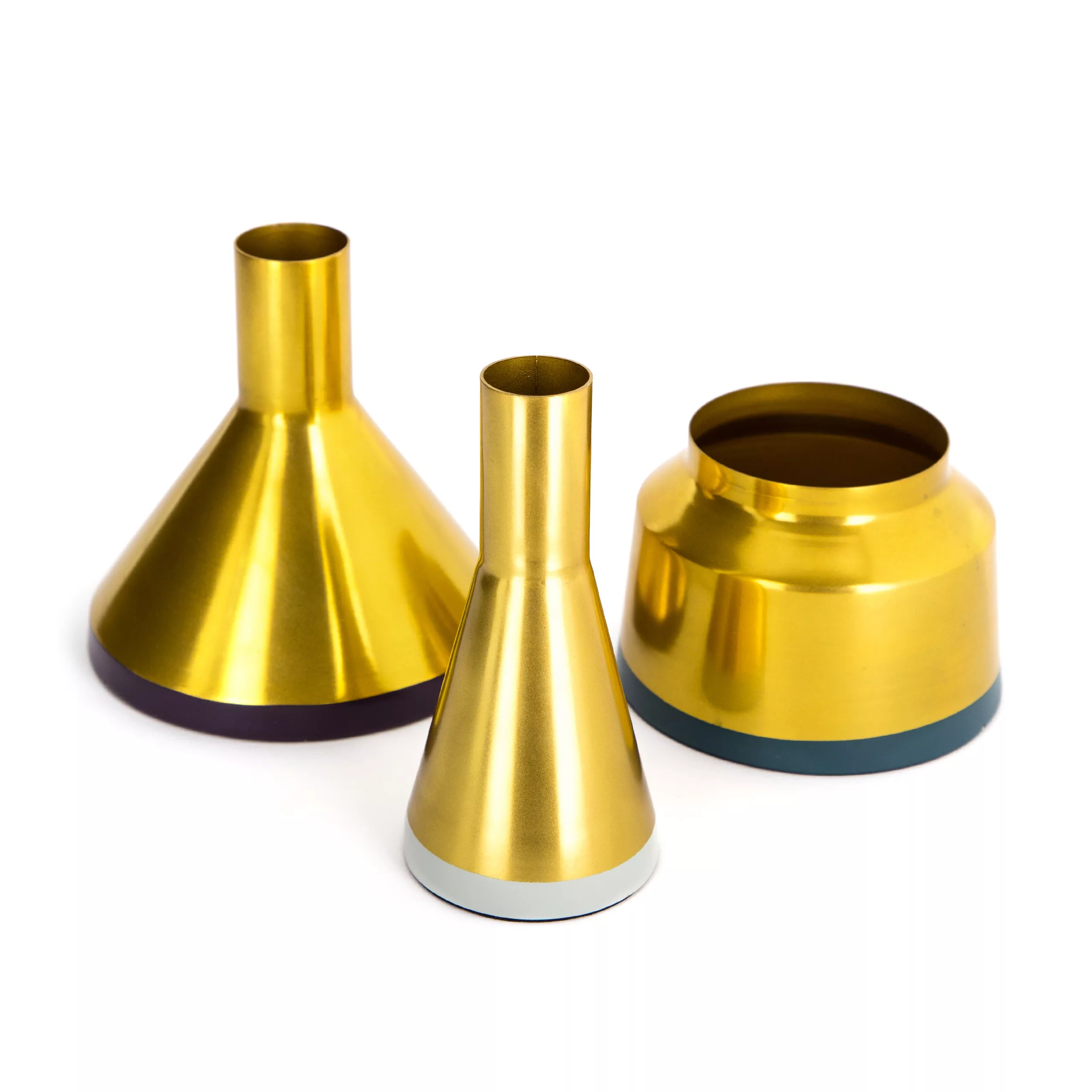 Kayoom Vasen 3er Set Culture 180 Gold Pflaume Hellgrau Petrol günstig online kaufen