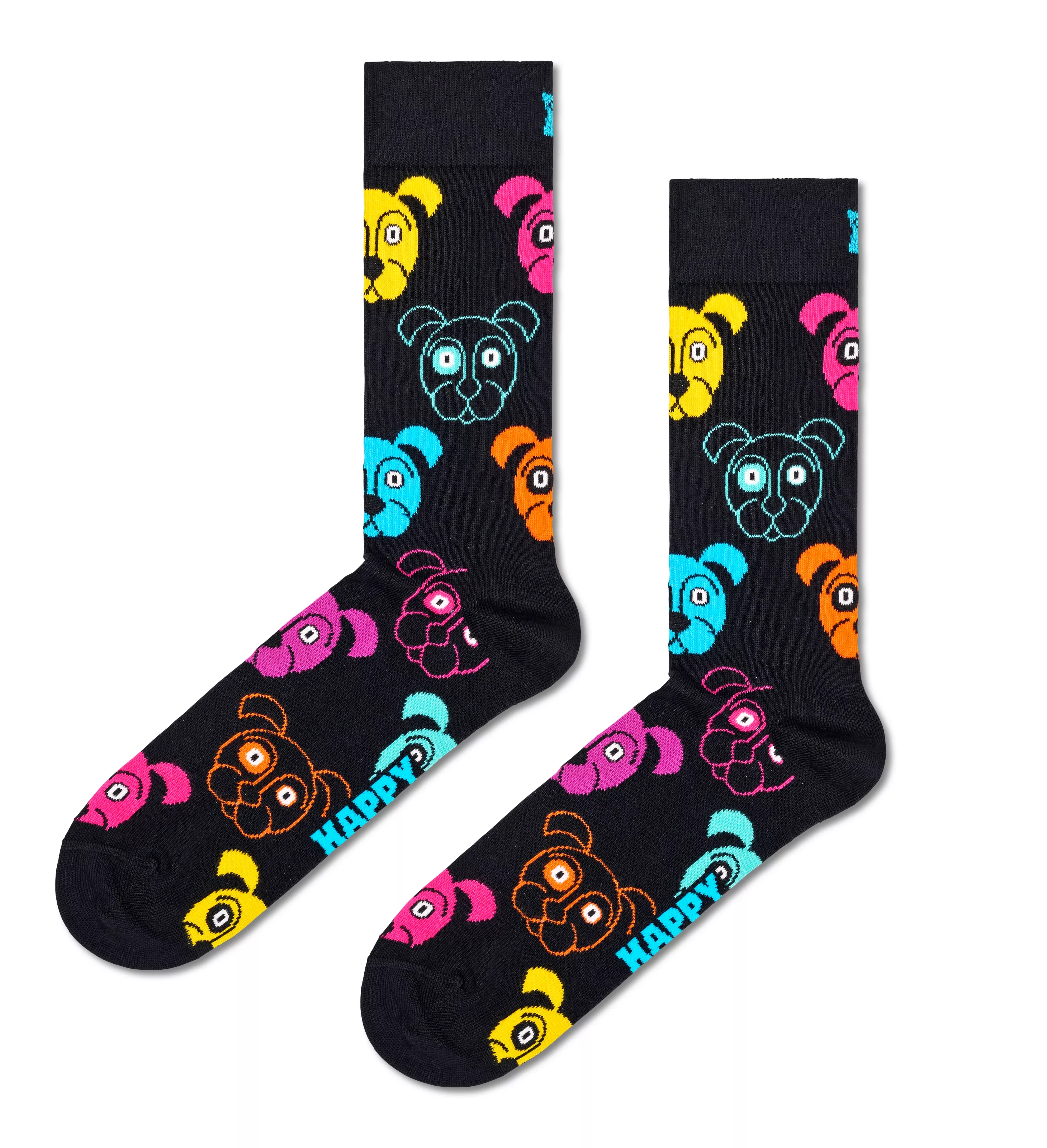 Happy Socks Socken "Classic Dog Socks", (Packung, 2 Paar), Dog & Thumbs Up günstig online kaufen
