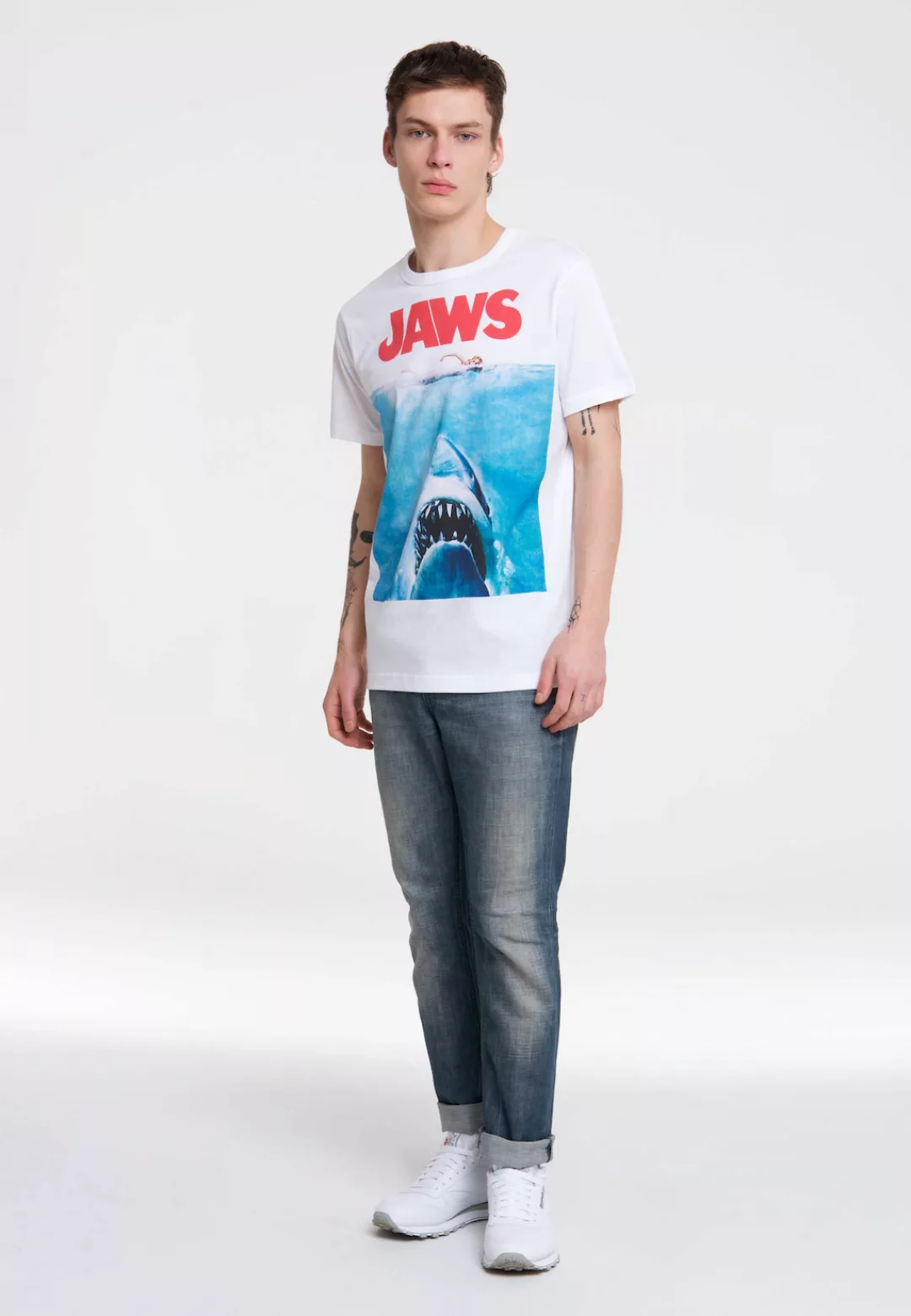 LOGOSHIRT T-Shirt "Jaws" günstig online kaufen