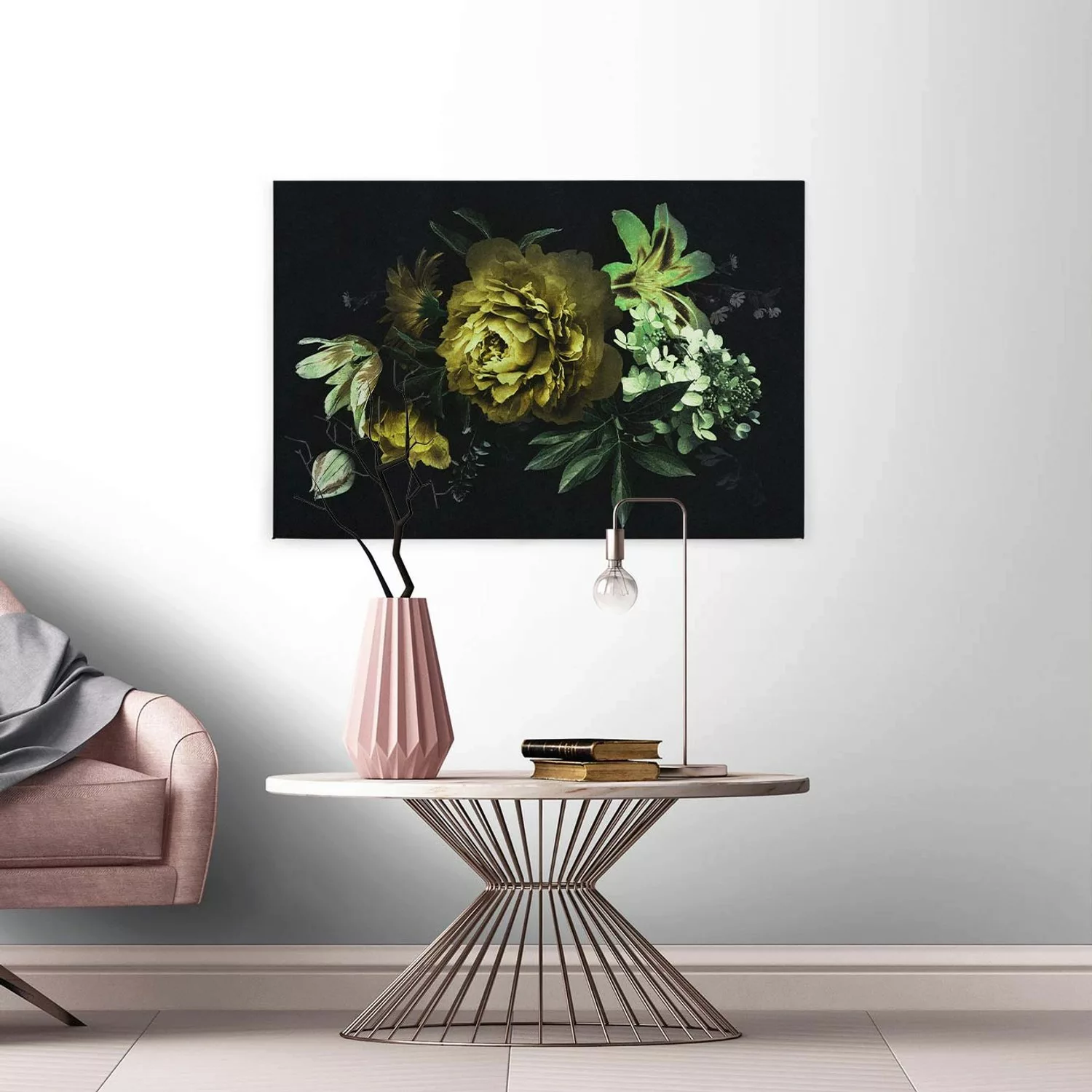 A.S. Création Leinwandbild "drama queen", Blumen, (1 St.), Keilrahmen Bild günstig online kaufen