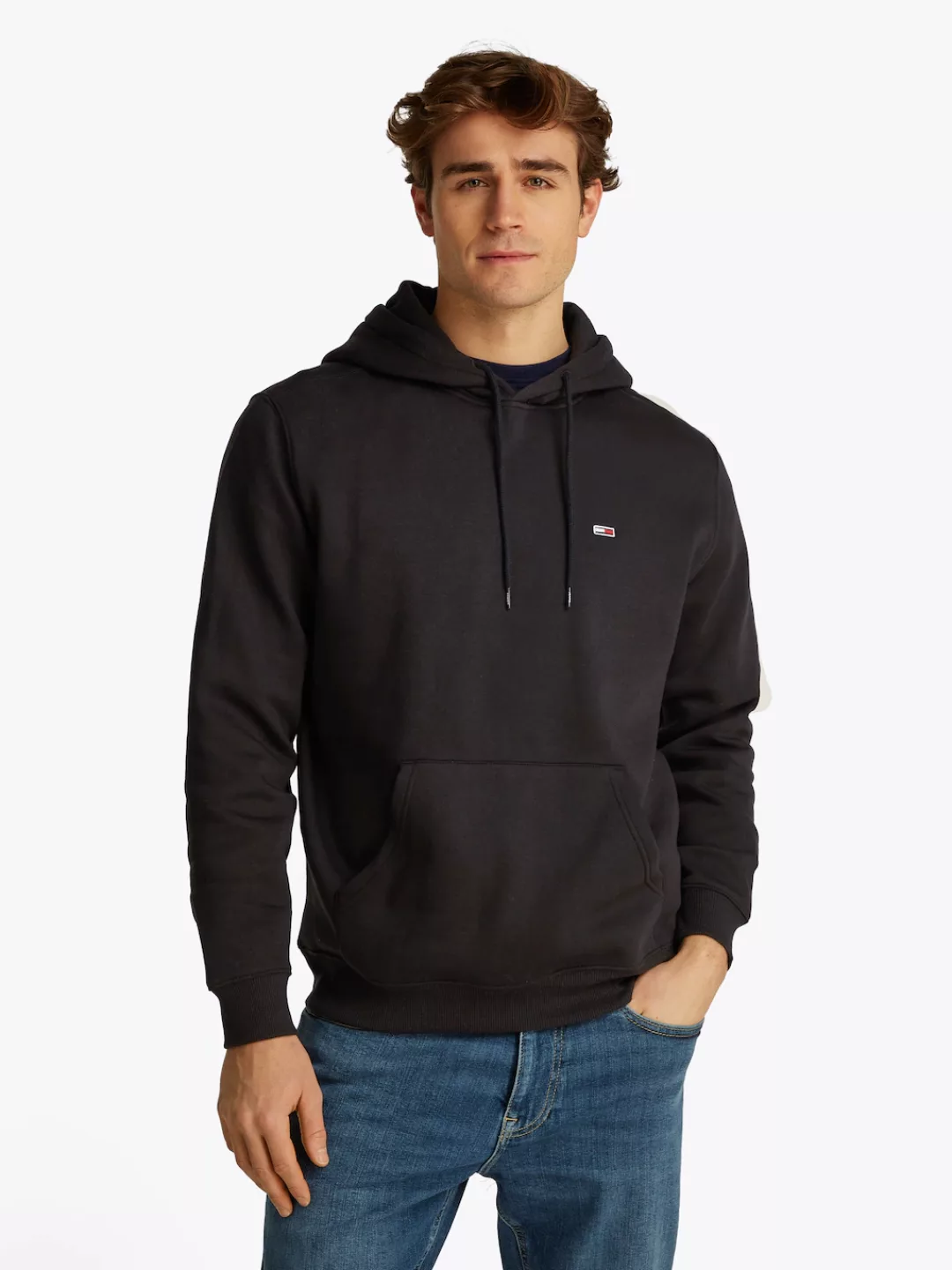 Tommy Jeans Sweatshirt "TJM REG S FLAG HOODIE", mit bestickten Markenlogo a günstig online kaufen