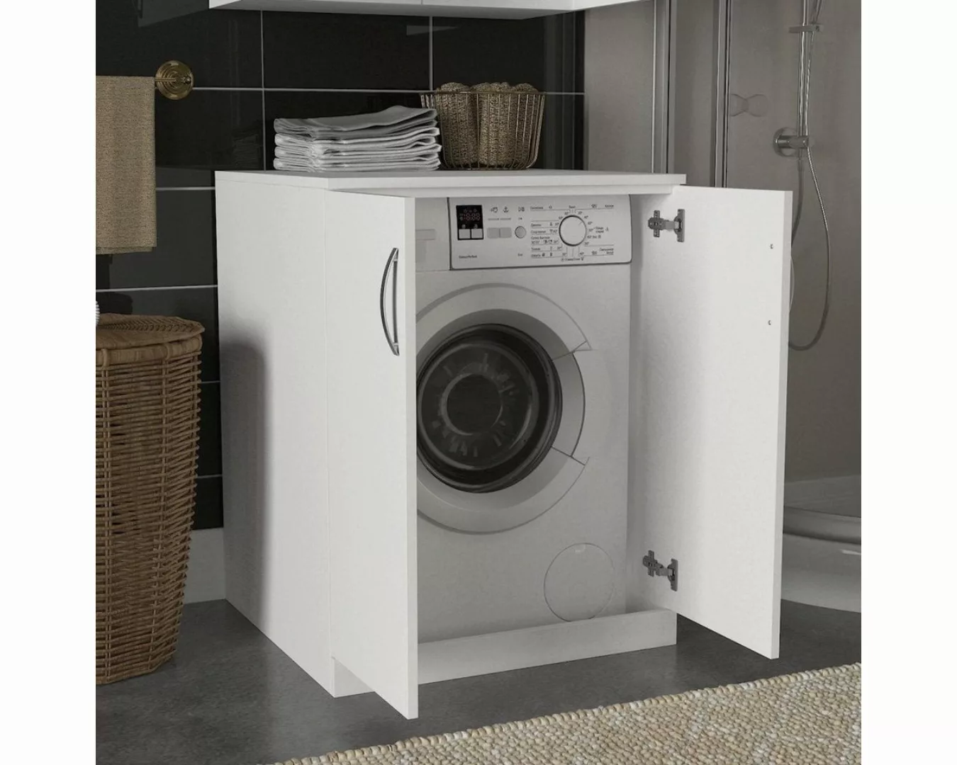 Luxusbetten24 Waschmaschinenumbauschrank Laviano günstig online kaufen