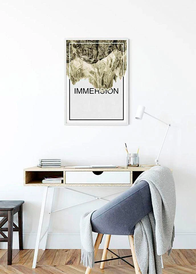 Komar Bild "Immersion Sand", Abstrakt-Sprüche & Texte, (1 St.), Wandbild zu günstig online kaufen