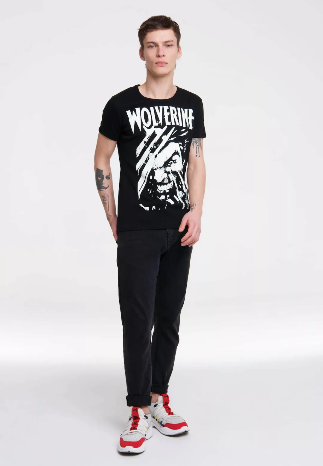 LOGOSHIRT T-Shirt "Wolverine", mit Marvel-Print günstig online kaufen