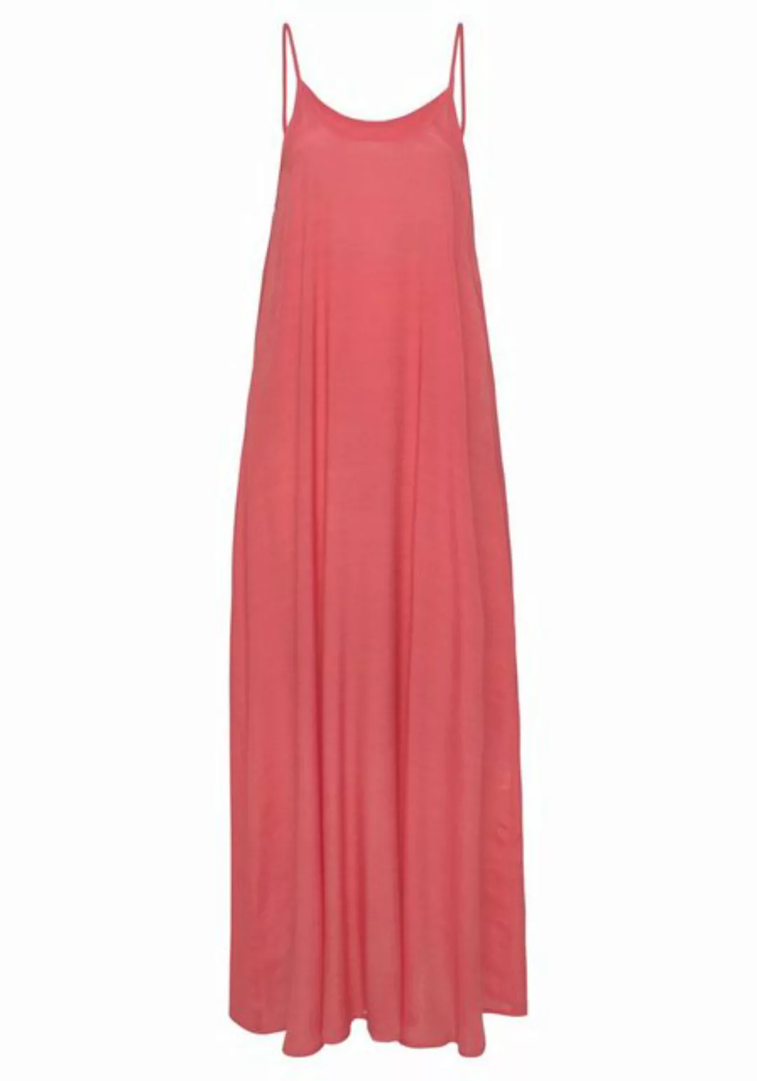 LASCANA Maxikleid mit rundem Ausschnitt, luftiges Sommerkleid, Strandkleid günstig online kaufen