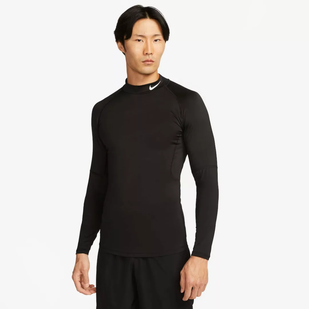 Nike Trainingsshirt "M NP DF TIGHT LS MOCK", (1 tlg.) günstig online kaufen