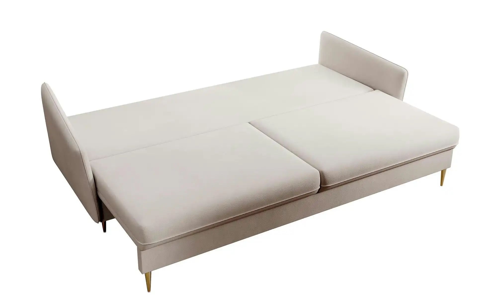 Einzelsofa mit Schlaffunktion Volio ¦ beige ¦ Maße (cm): B: 221 H: 90 Polst günstig online kaufen