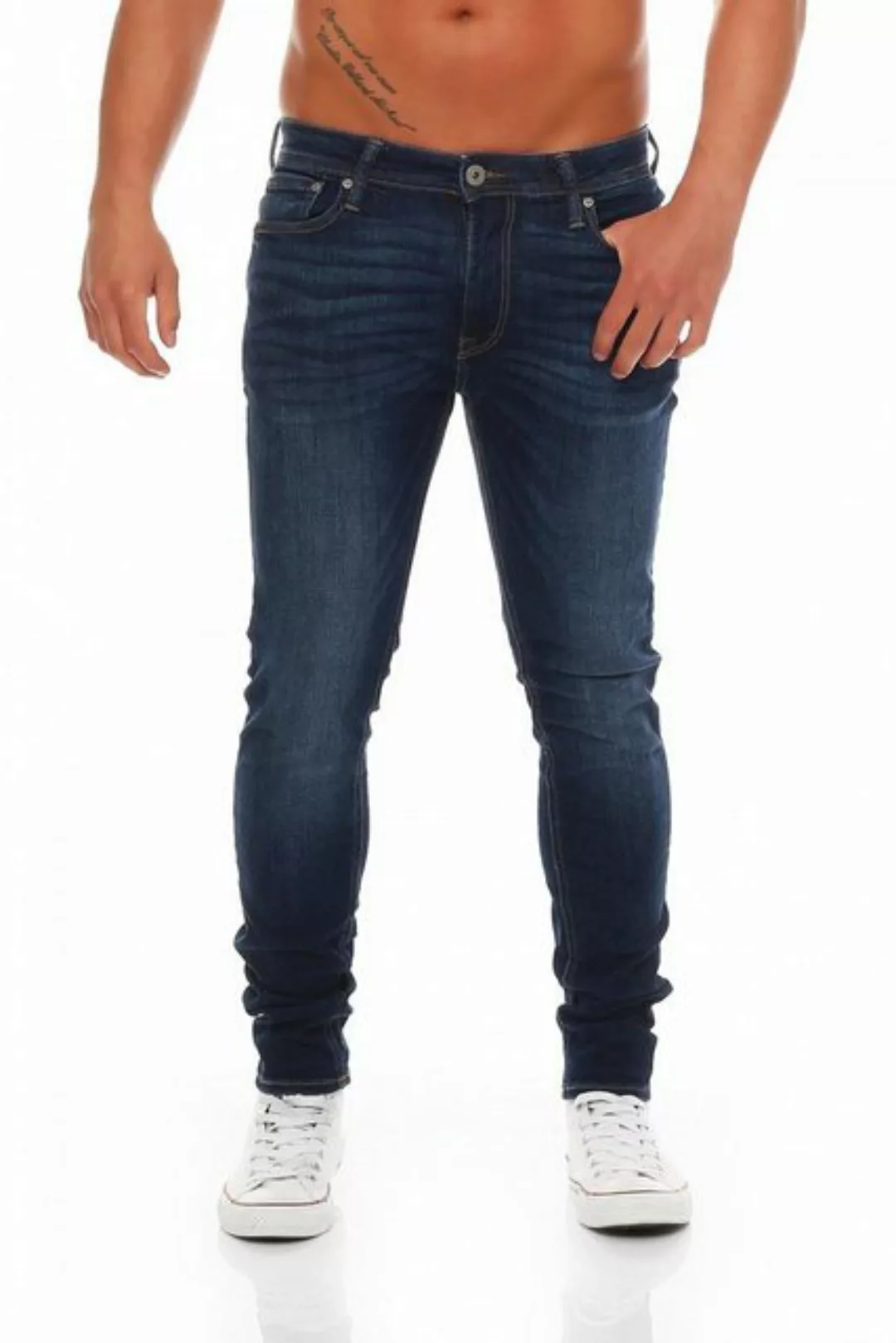 Jack & Jones Herren Jeans JJILIAM JJORIGINAL AM 014 LID - Skinny Fit - Blau günstig online kaufen