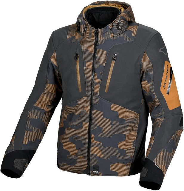 Macna Motorradjacke Angle Camo wasserdichte Motorrad Textiljacke günstig online kaufen