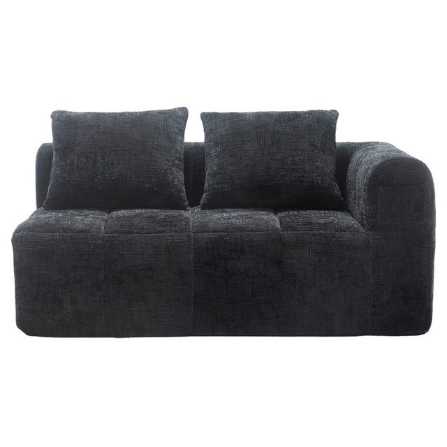 HAUSS SPOLE Sofa Ecksofa Chaiselongue-Sofa mit Kissen & Seitentaschen, Chen günstig online kaufen