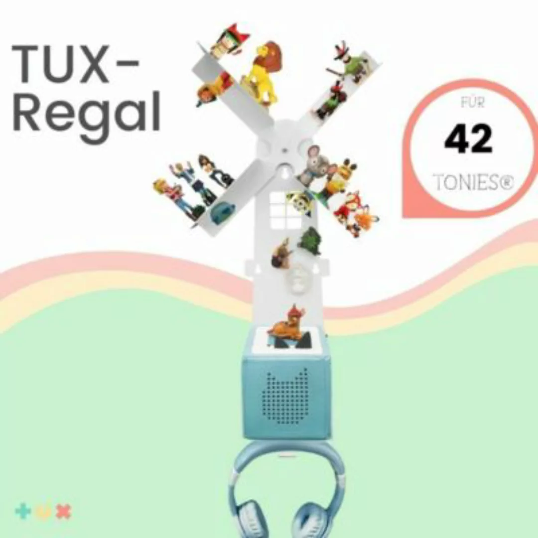 TUX Magnetisches Regal passend Toniebox® - Windmühle weiß  Kinder günstig online kaufen