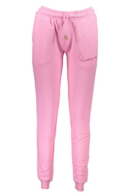 Cavalli Class 5-Pocket-Hose Damen Sporthose Rosa - Elastisch, Mit Kordelzug günstig online kaufen