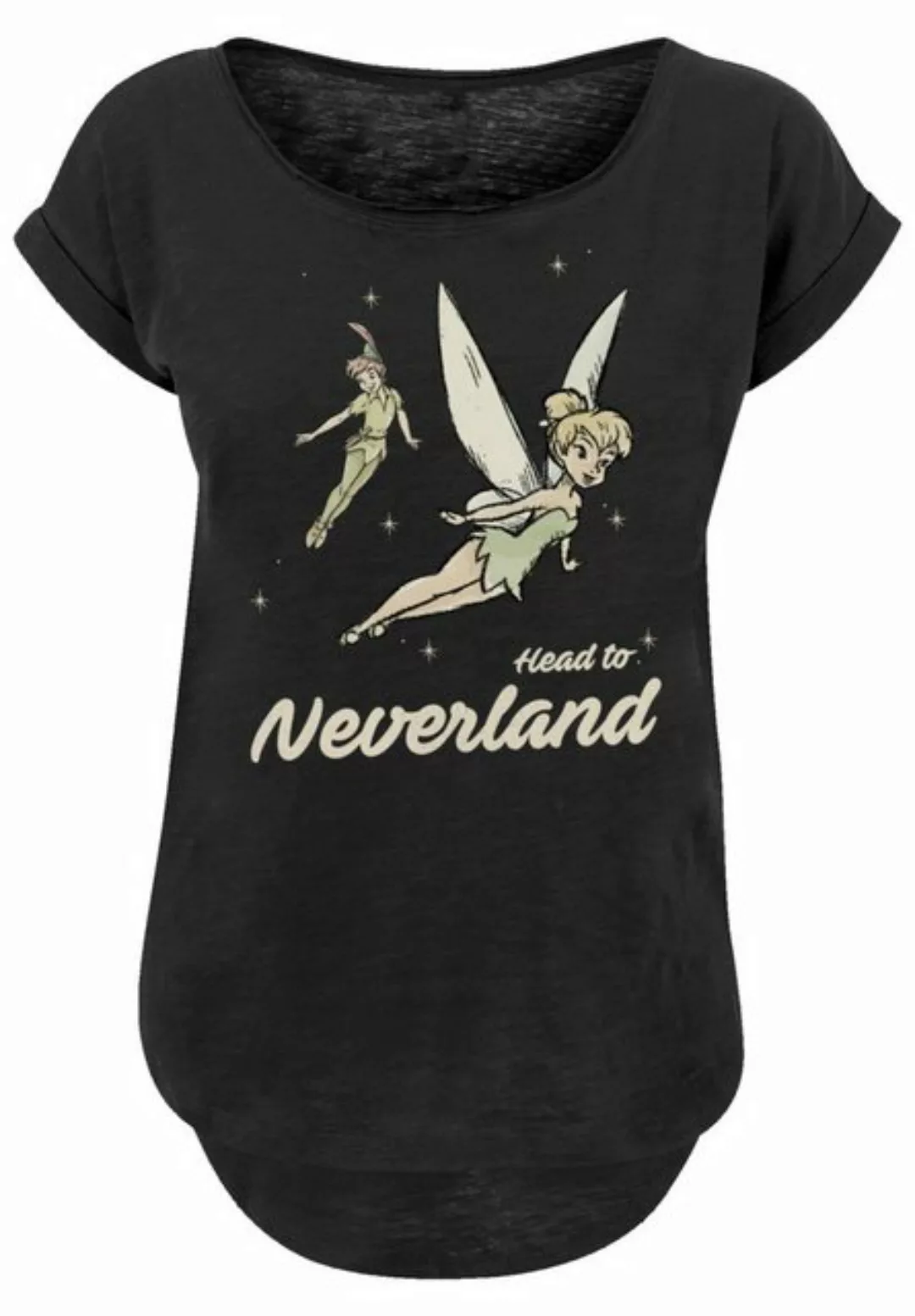 F4NT4STIC T-Shirt "Disney Peter Pan Head To Neverland", Premium Qualität günstig online kaufen