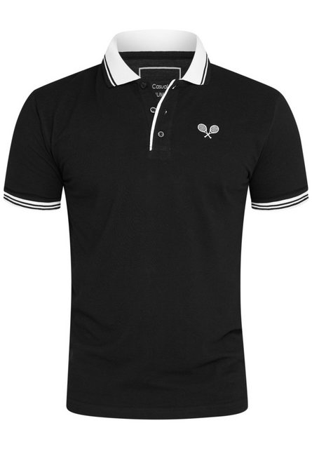 Rello & Reese Poloshirt RRSEDONA Herren Kurzarm Polo-Hemd T-Shirt in Piqué- günstig online kaufen