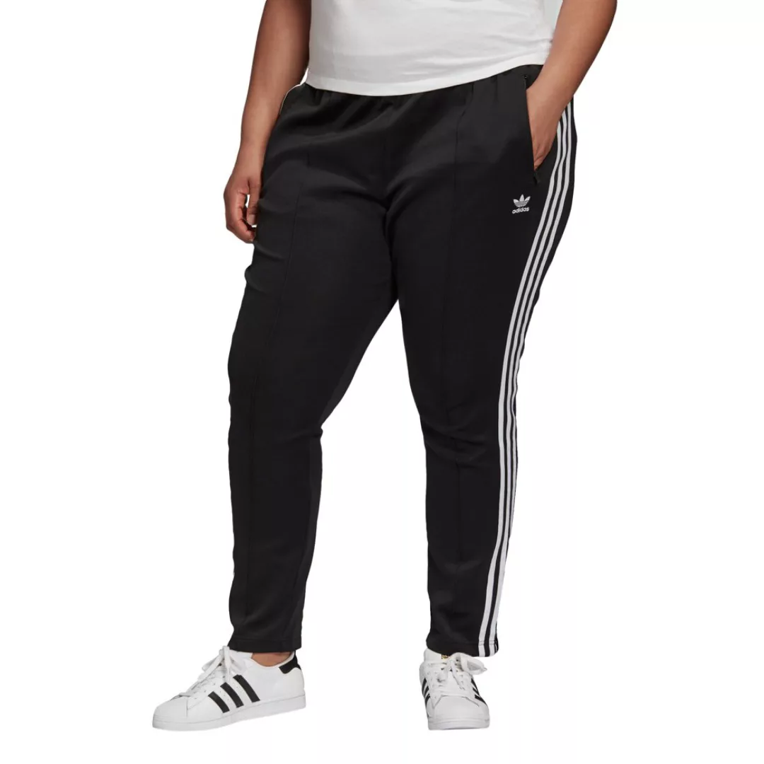 Adidas Originals Primeblue Sst Track Hosen In Übergrößen 2X Black / White günstig online kaufen