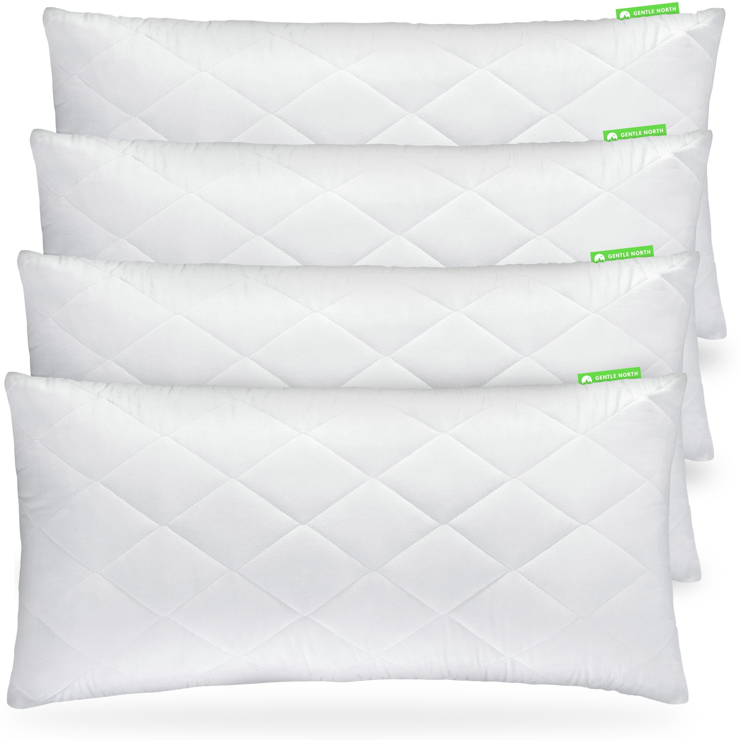 Gentle North Microfaserkissen Doppelpack Kopfkissen zum günstig online kaufen