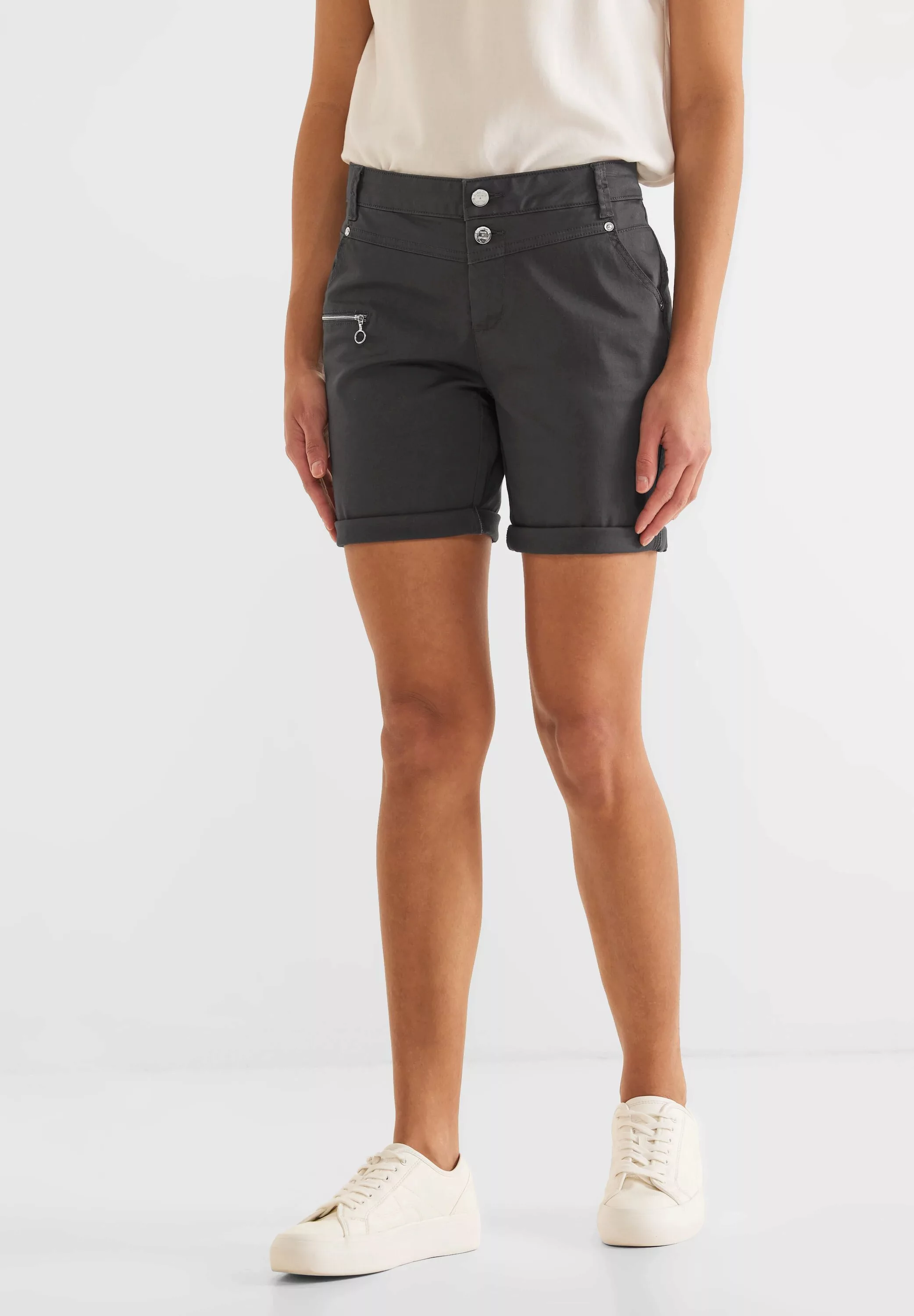 STREET ONE Shorts, in Unifarbe günstig online kaufen
