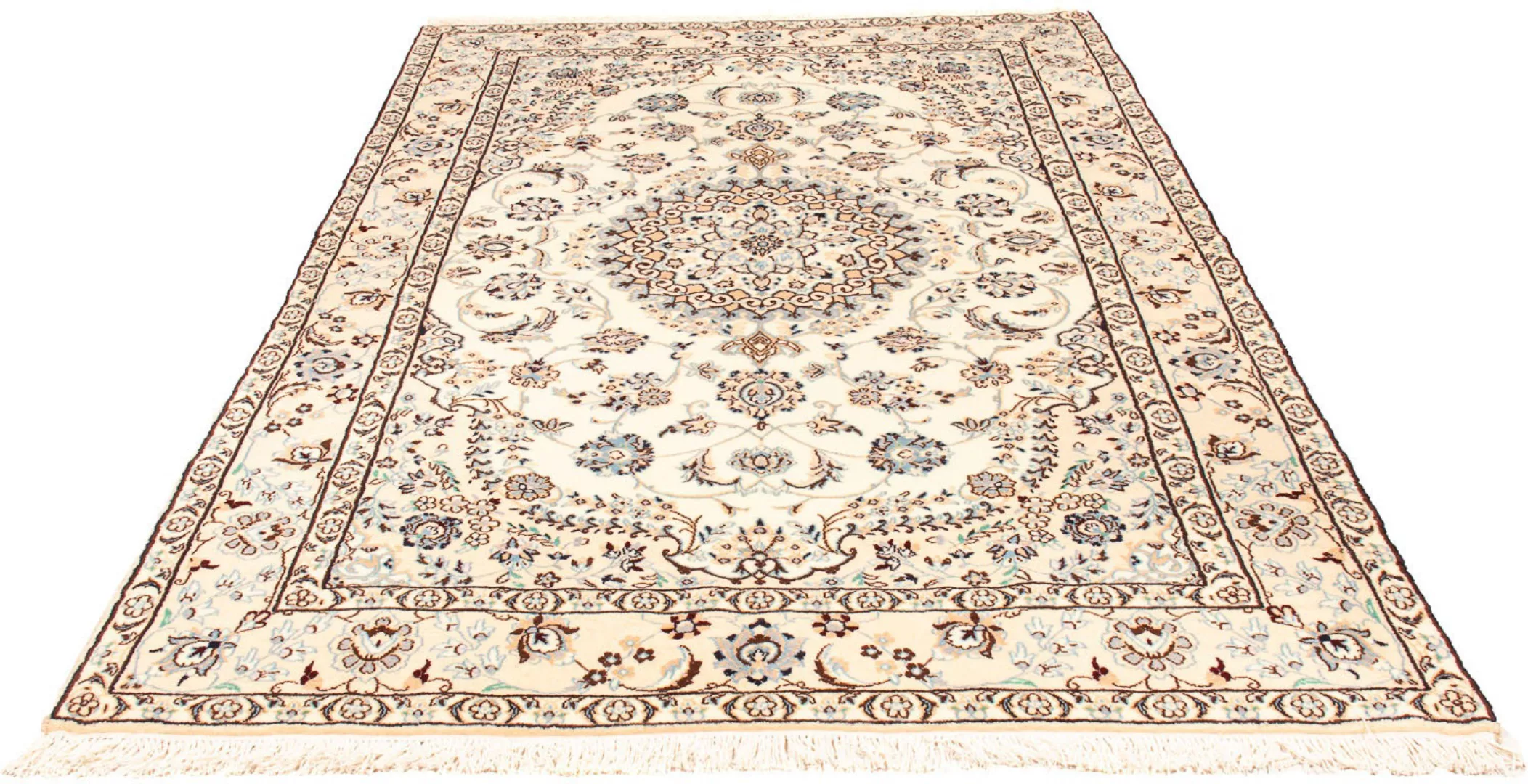 morgenland Orientteppich »Perser - Nain - Royal - 255 x 165 cm - beige«, re günstig online kaufen