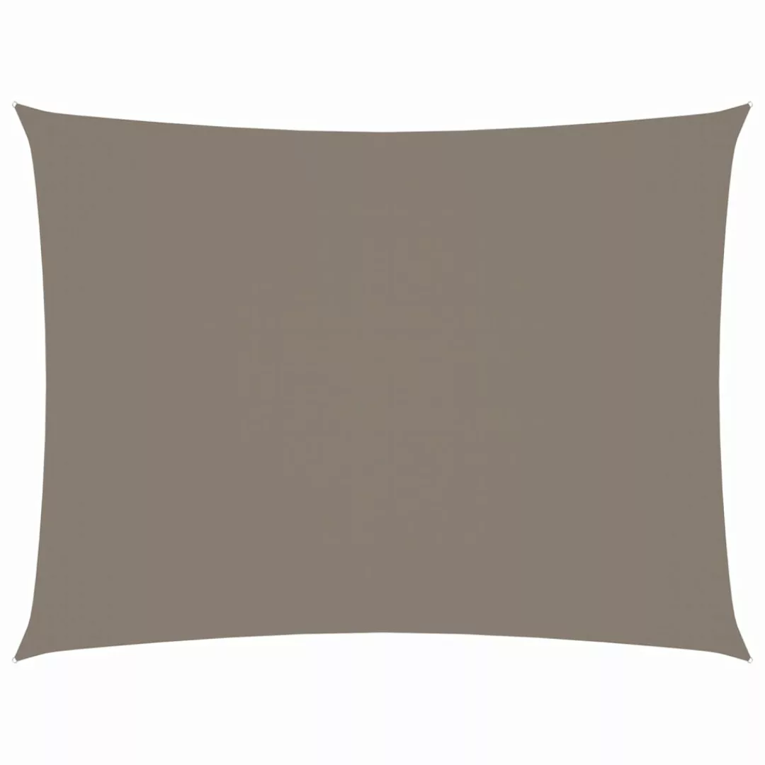 Sonnensegel Oxford-gewebe Rechteckig 3x4,5 M Taupe günstig online kaufen