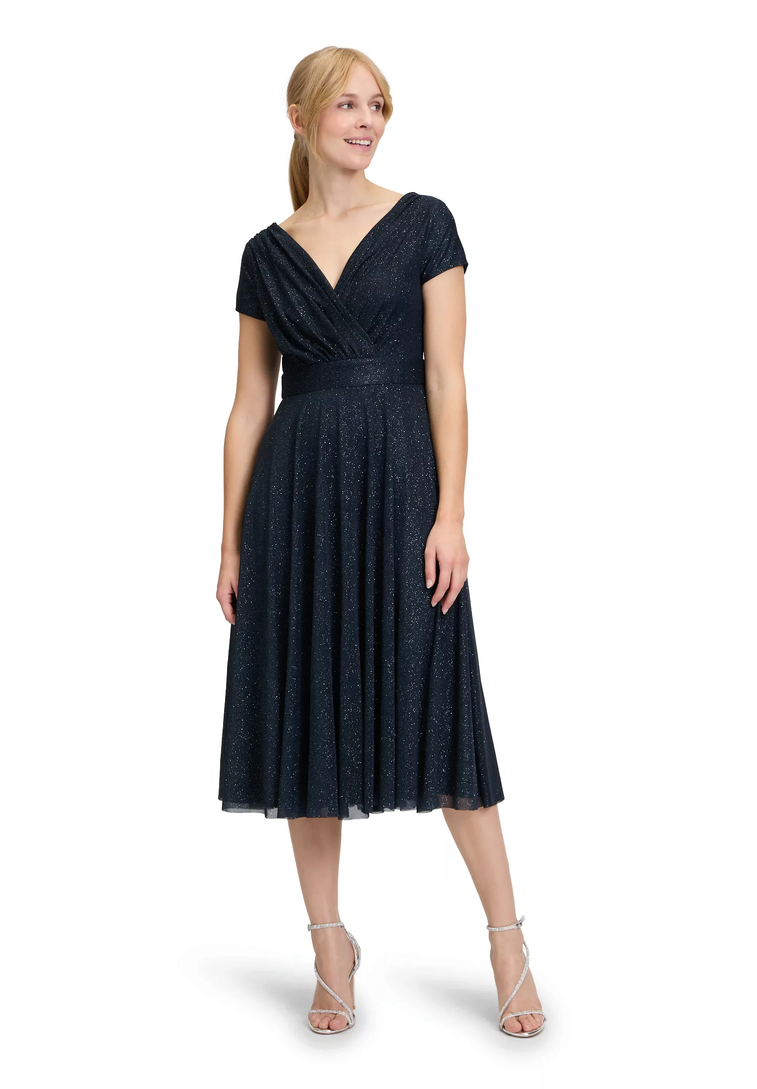 Vera Mont Cocktailkleid "Vera Mont Cocktailkleid im Glitzer-Look", Stoff günstig online kaufen