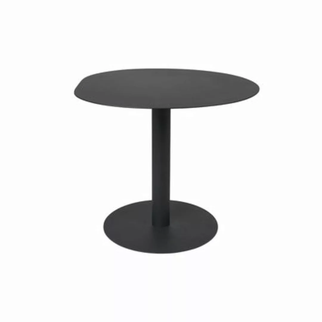 Runder Tisch Pond Café OUTDOOR metall schwarz / Ø 88 cm - Asymmetrische For günstig online kaufen