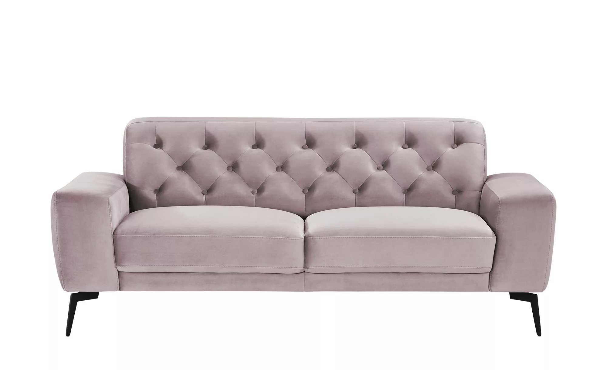 smart Sofa  Alana - rosa/pink - 196 cm - 77 cm - 95 cm - Polstermöbel > Sof günstig online kaufen