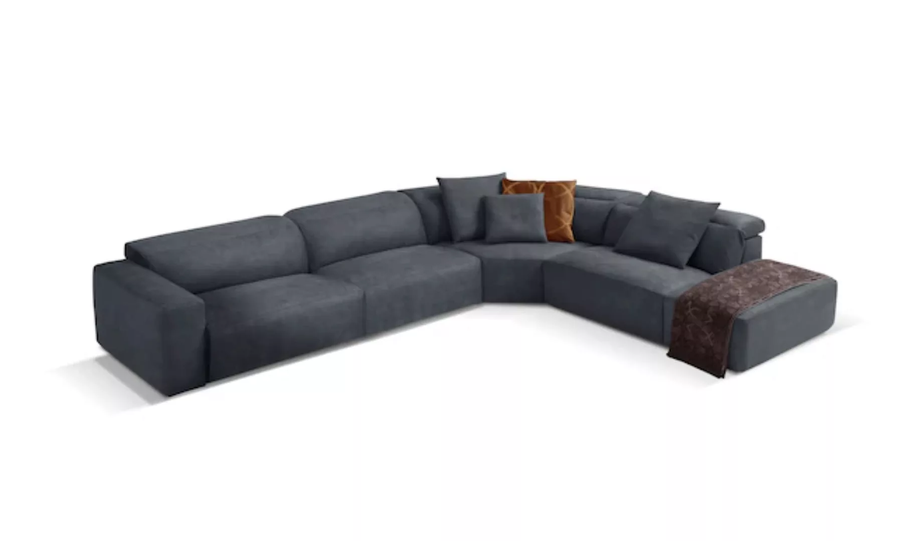 Egoitaliano Ecksofa »Beverly, extravangantes Designsofa mit erstklassigem S günstig online kaufen