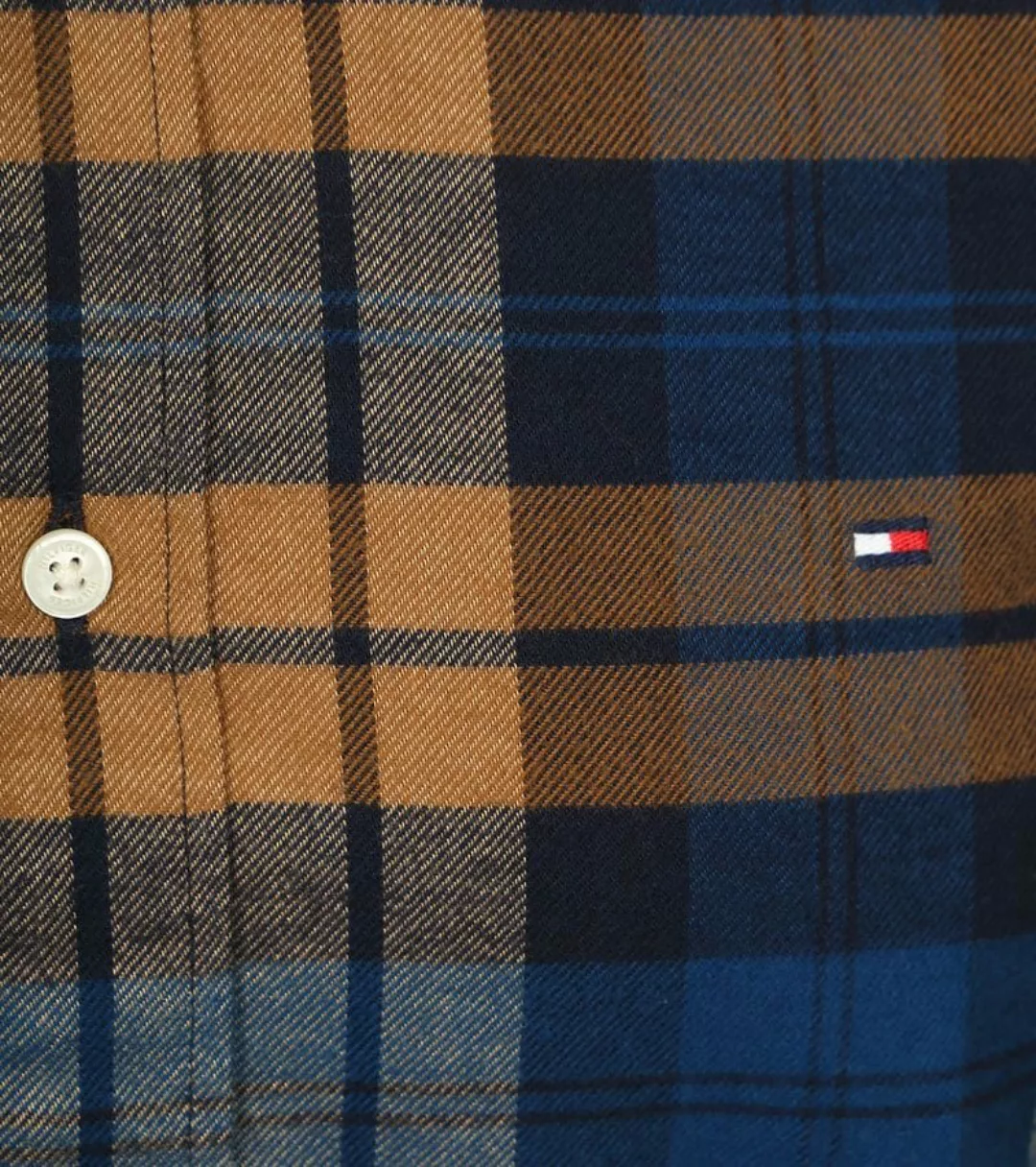 Tommy Hilfiger Flanel Hemd Karos Multicolour - Größe XXL günstig online kaufen