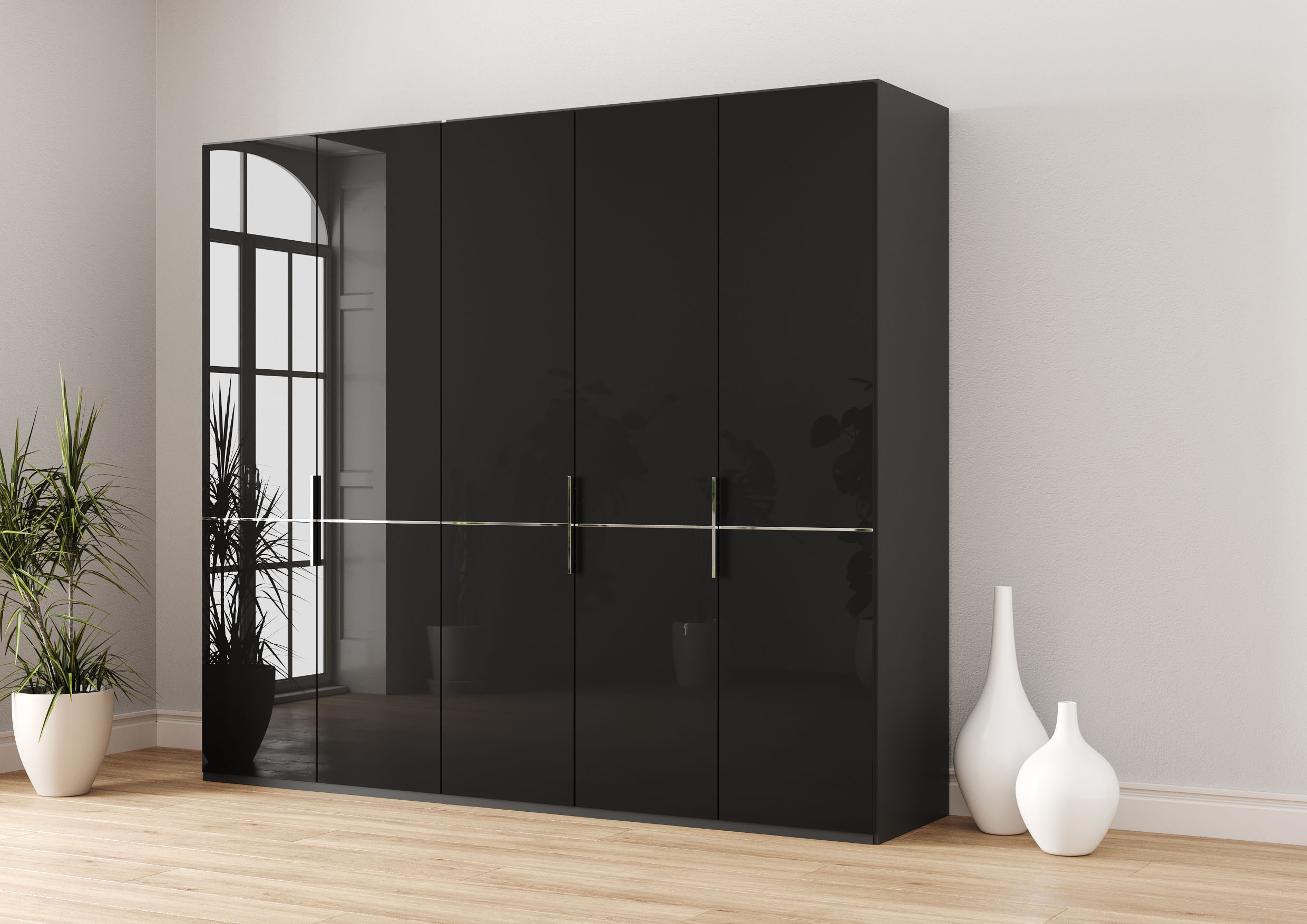 Musterring Drehtürenschrank "Imola W", inkl. Einlegeböden und Kleiderstange günstig online kaufen
