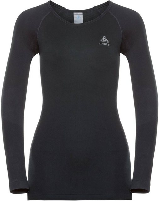 Odlo Thermohemd BL TOP Crew neck l/s PERFORMAN BLACK - ODLO CONCRETE GR günstig online kaufen