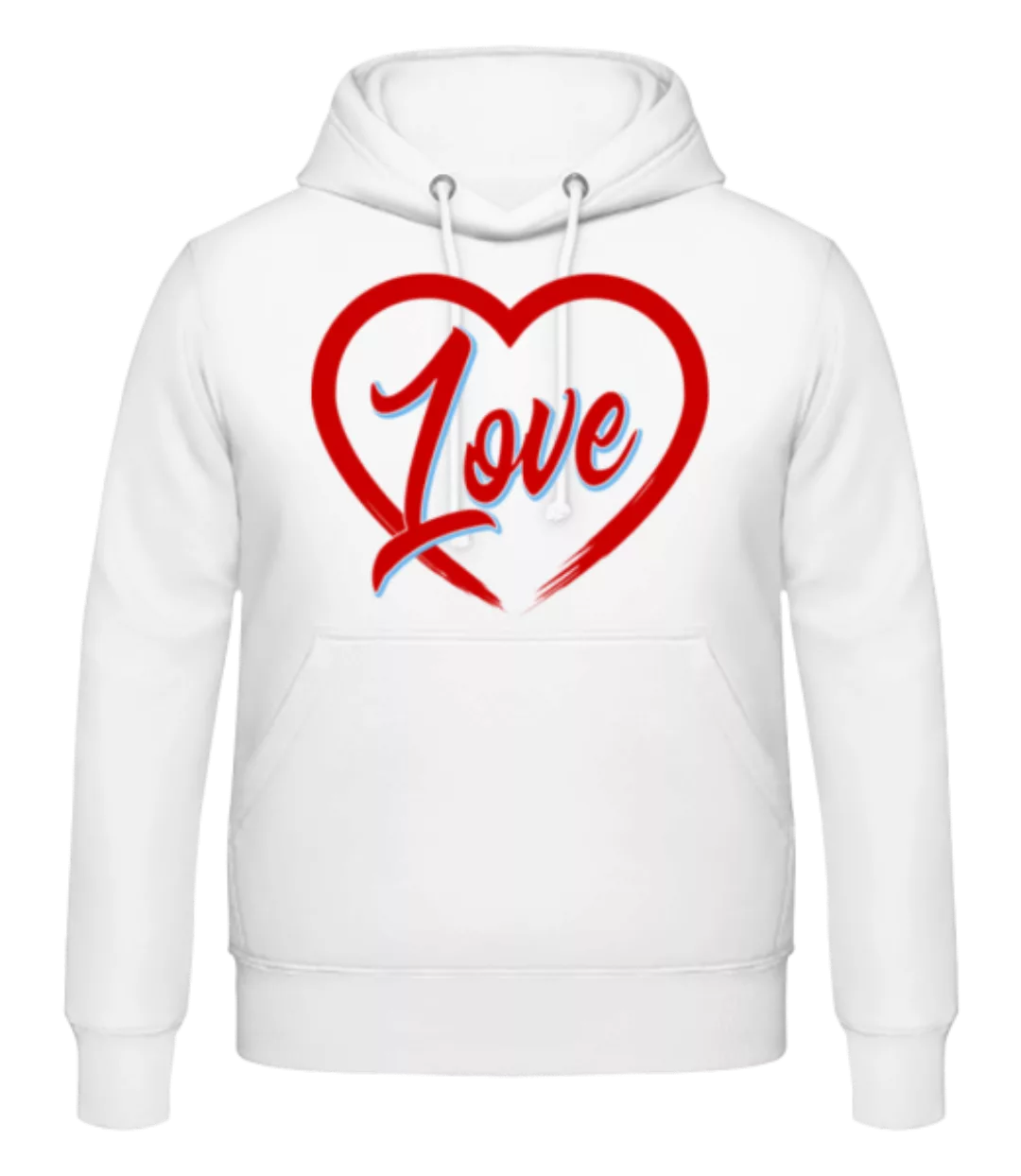 Heart Love · Männer Hoodie günstig online kaufen