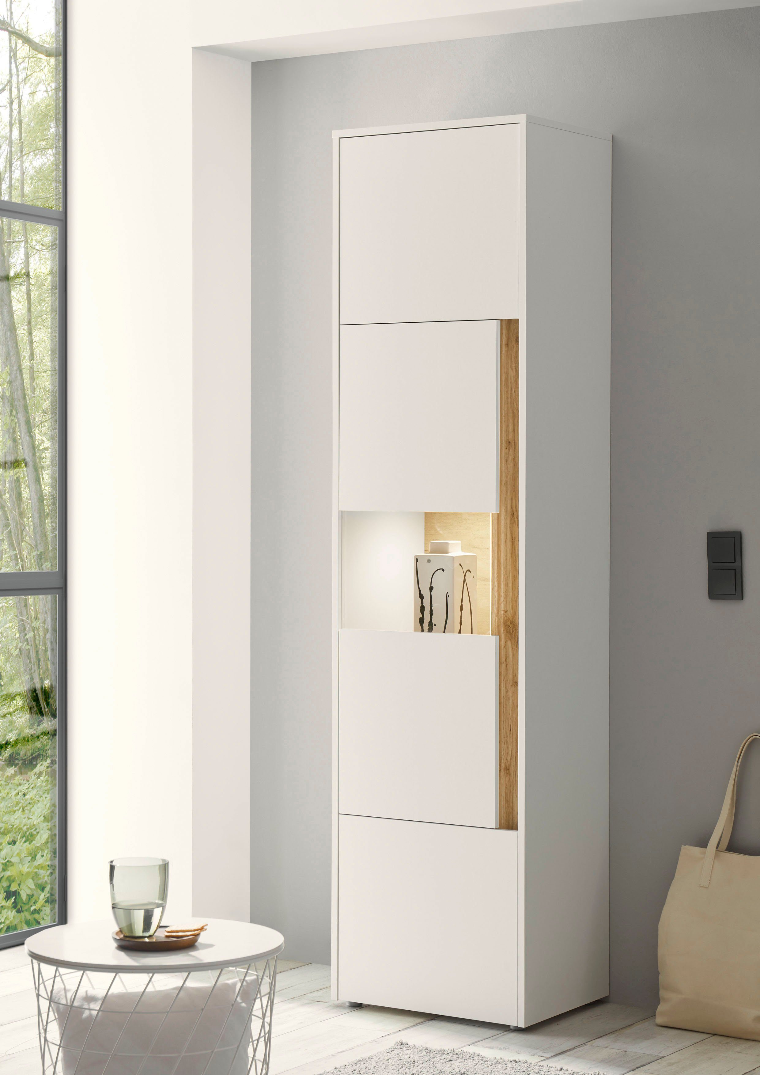 INOSIGN Vitrine "City/Giron, moderner Hochschrank, Glasvitrine", zeitlos, m günstig online kaufen