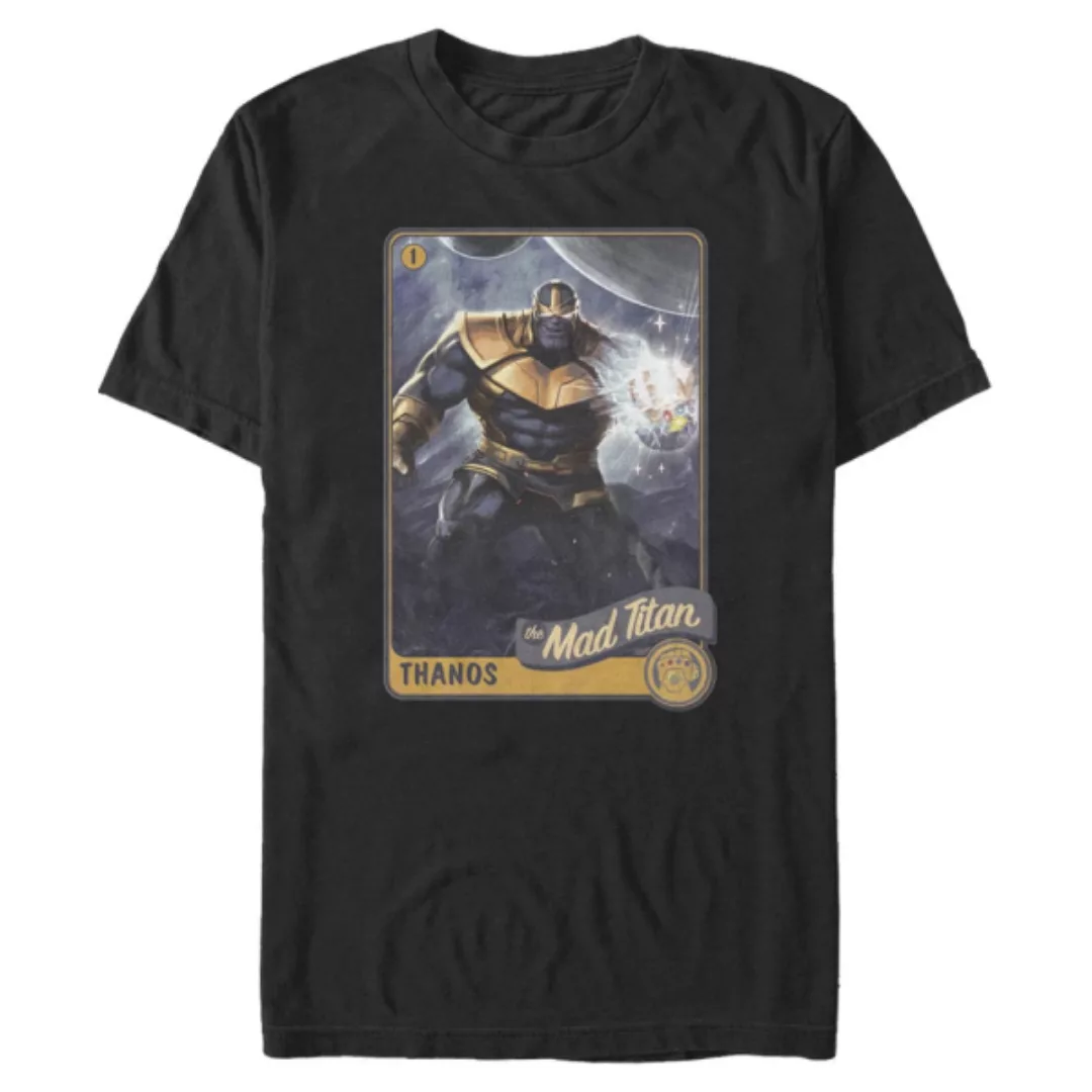 Marvel - Avengers - Thanos Titan Card - Männer T-Shirt günstig online kaufen