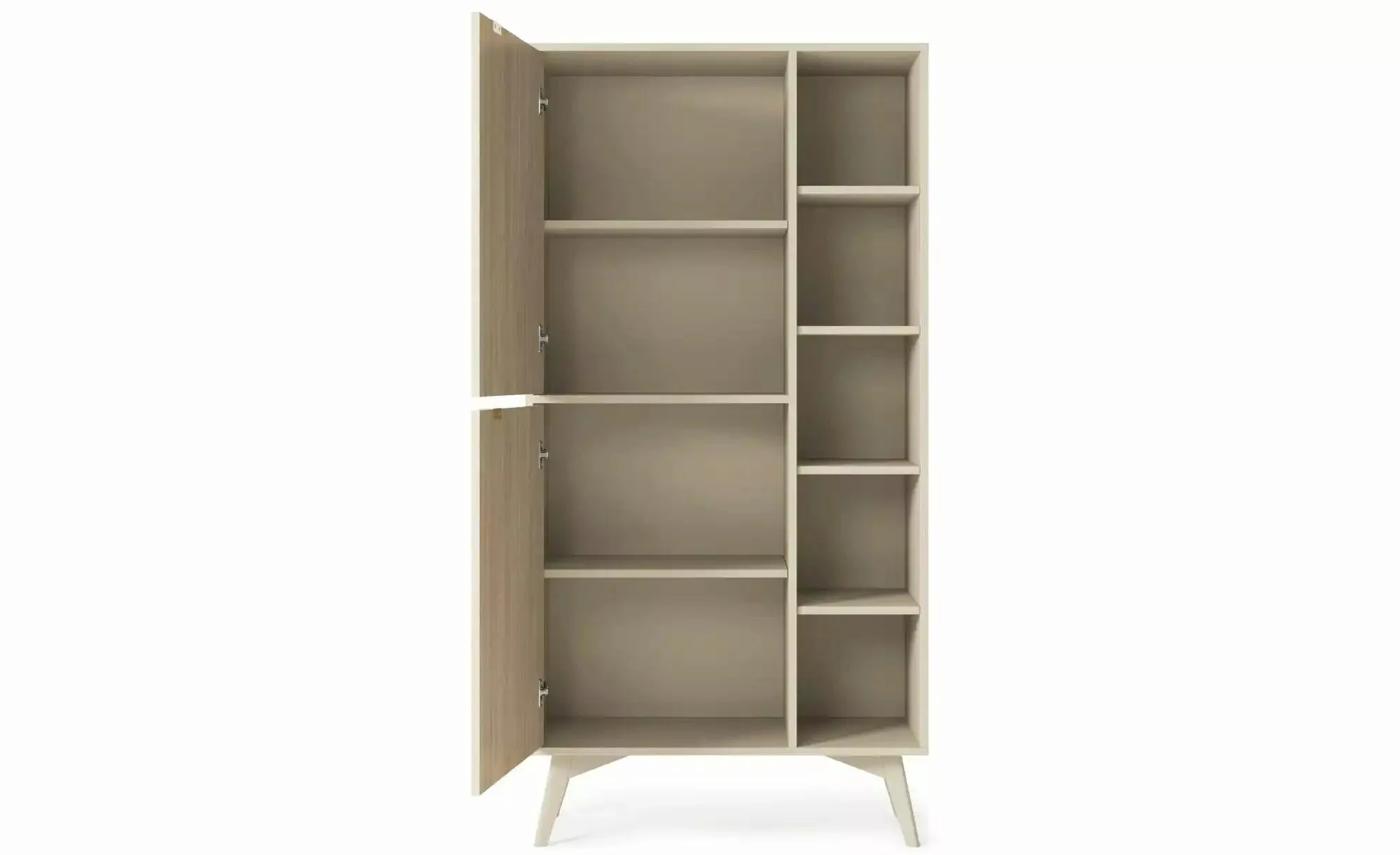 Standregal  Firr ¦ beige ¦ Maße (cm): B: 80 H: 160 Regale > Standregale - H günstig online kaufen