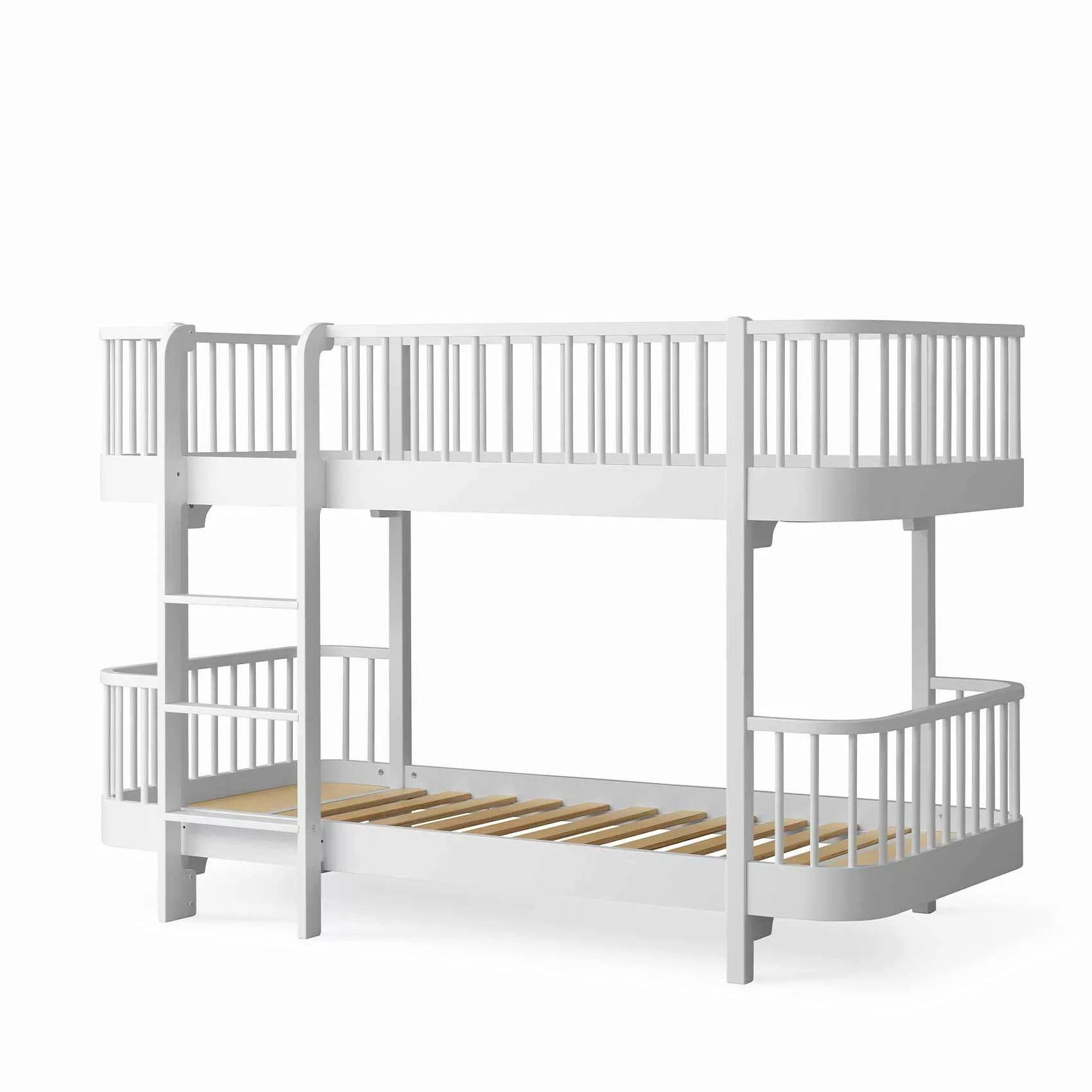 Oliver Furniture Etagenbett Wood halbhoch Weiss günstig online kaufen