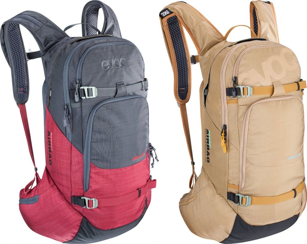 Evoc Snow Line R.A.S 20L, heather carbon grey - heather ruby Rucksackvolume günstig online kaufen