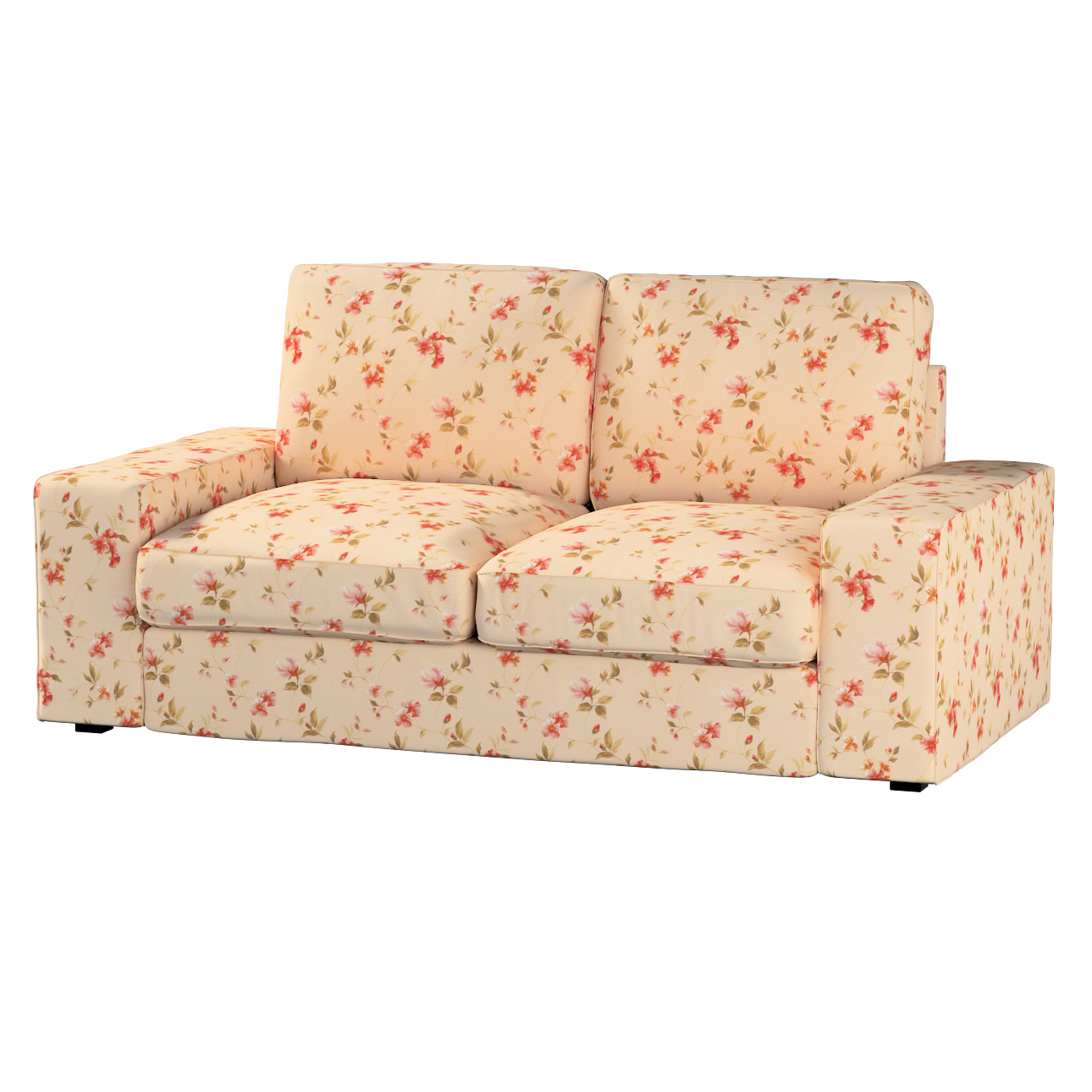 Bezug für Kivik 2-Sitzer Sofa, creme-rosa, Bezug für Sofa Kivik 2-Sitzer, L günstig online kaufen